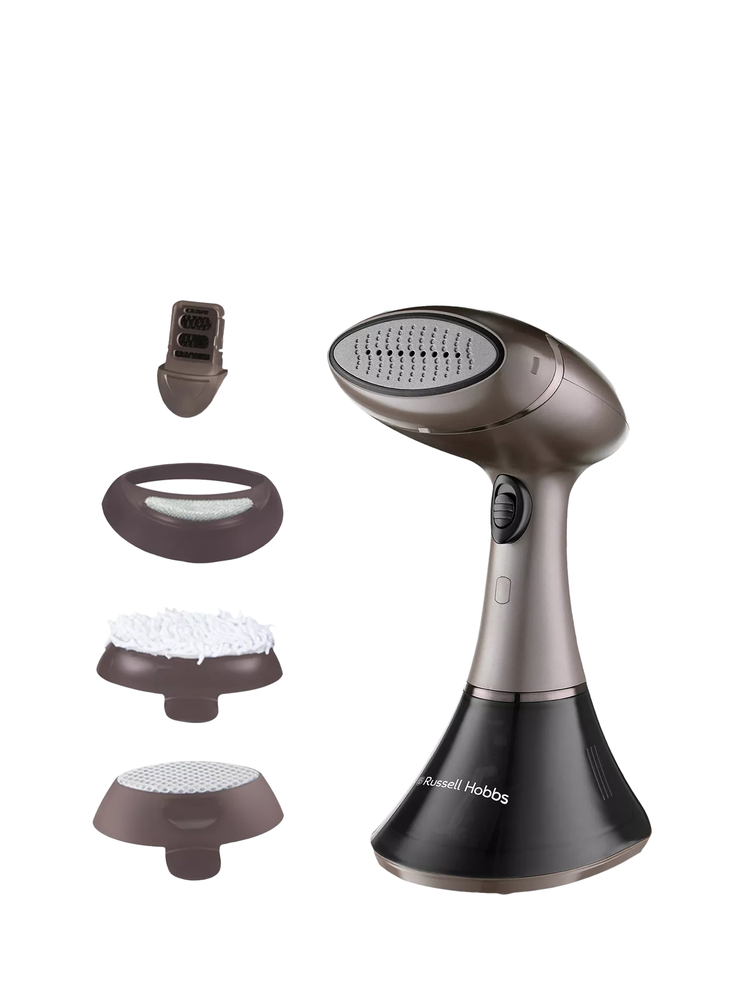 Russell Hobbs Steam Genie Aroma handheld steamer bronze, imported from the UK