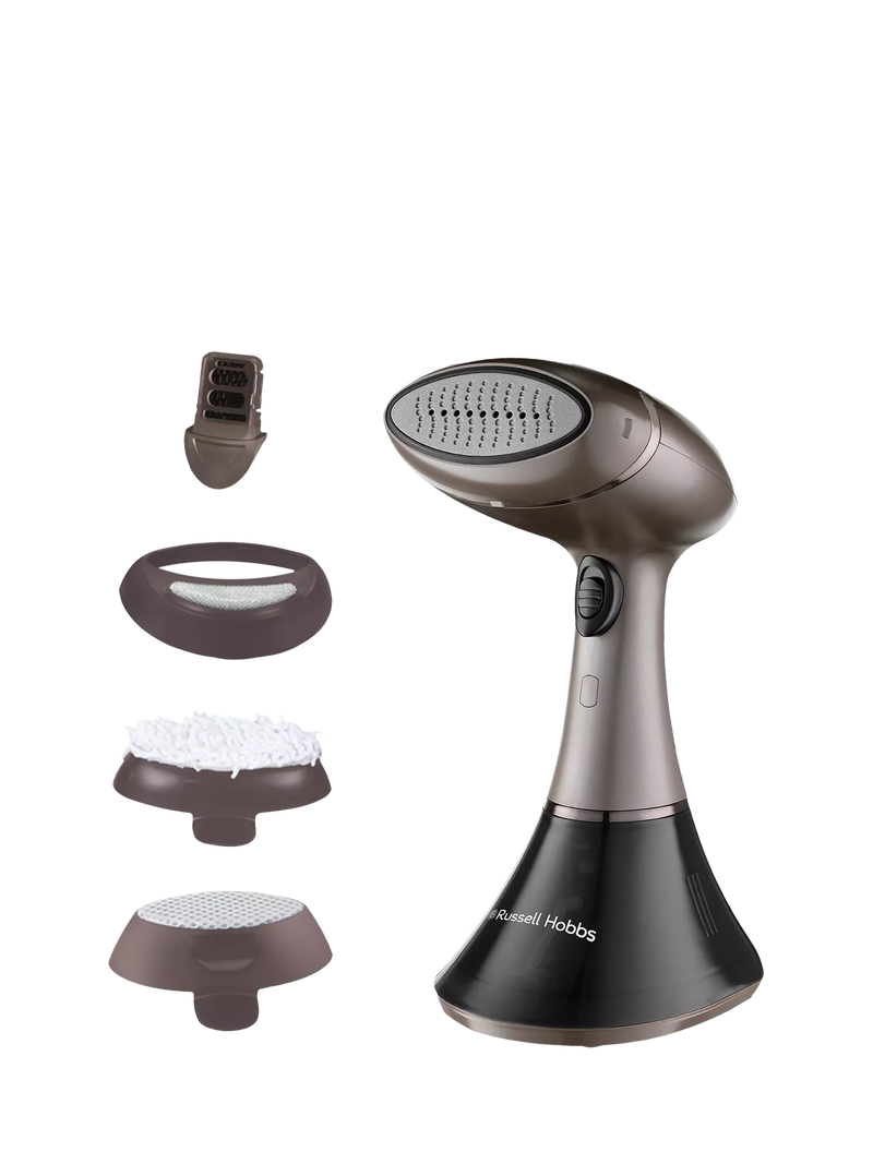 Russell Hobbs Steam Genie Aroma handheld steamer bronze, imported from the UK