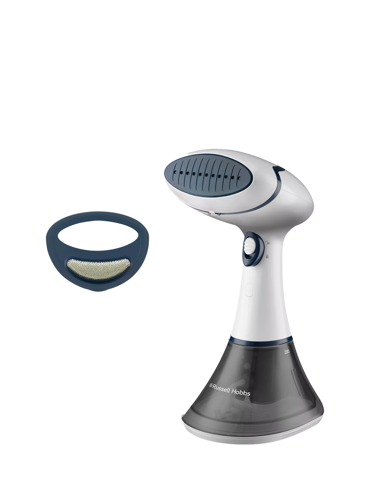 Russell Hobbs Steam Genie Essential handheld clothes steamer, UK version