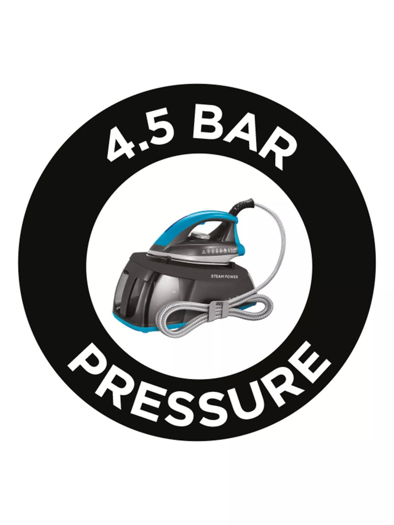 Russell Hobbs SteamPower Aqua steam iron, imported from the UK