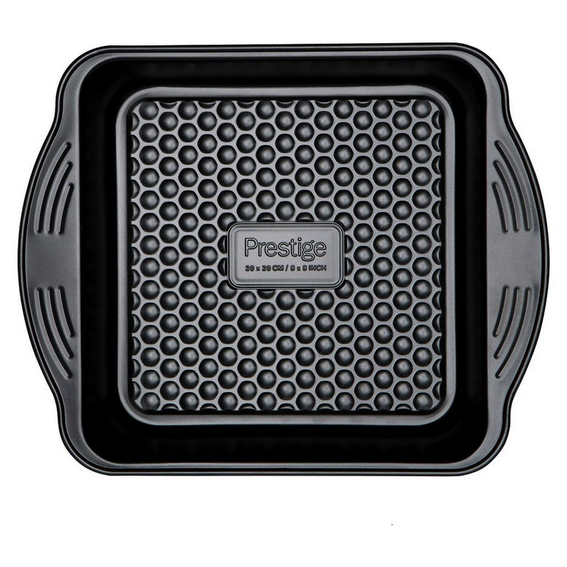 Prestige Aerolift square cake tin 8 inch, imported from the UK