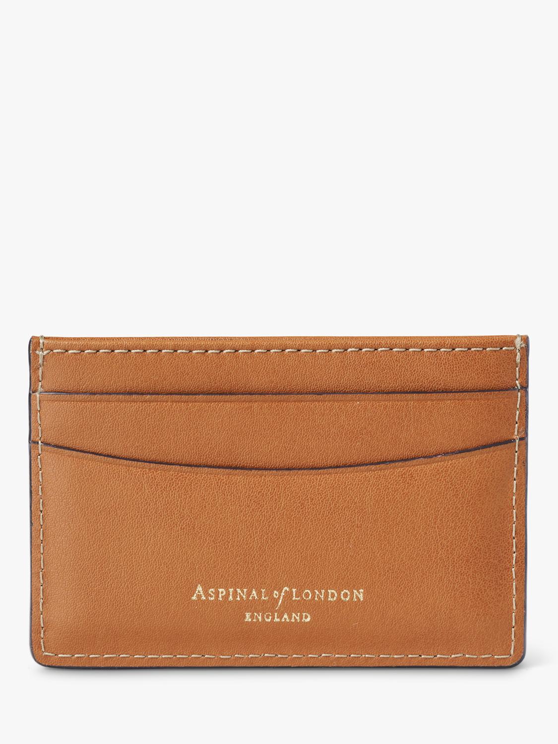Aspinal of London slim leather card case - British product