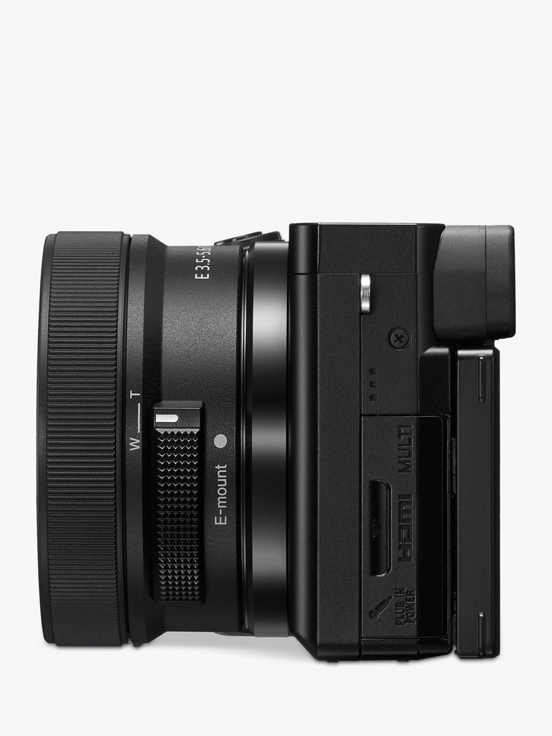 Sony A6100 mirrorless camera with double zoom lens kit - British product