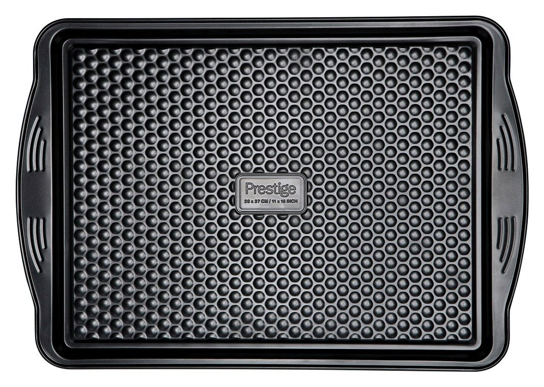 Prestige Aerolift carbon steel oven tray 44x30cm, imported from the UK