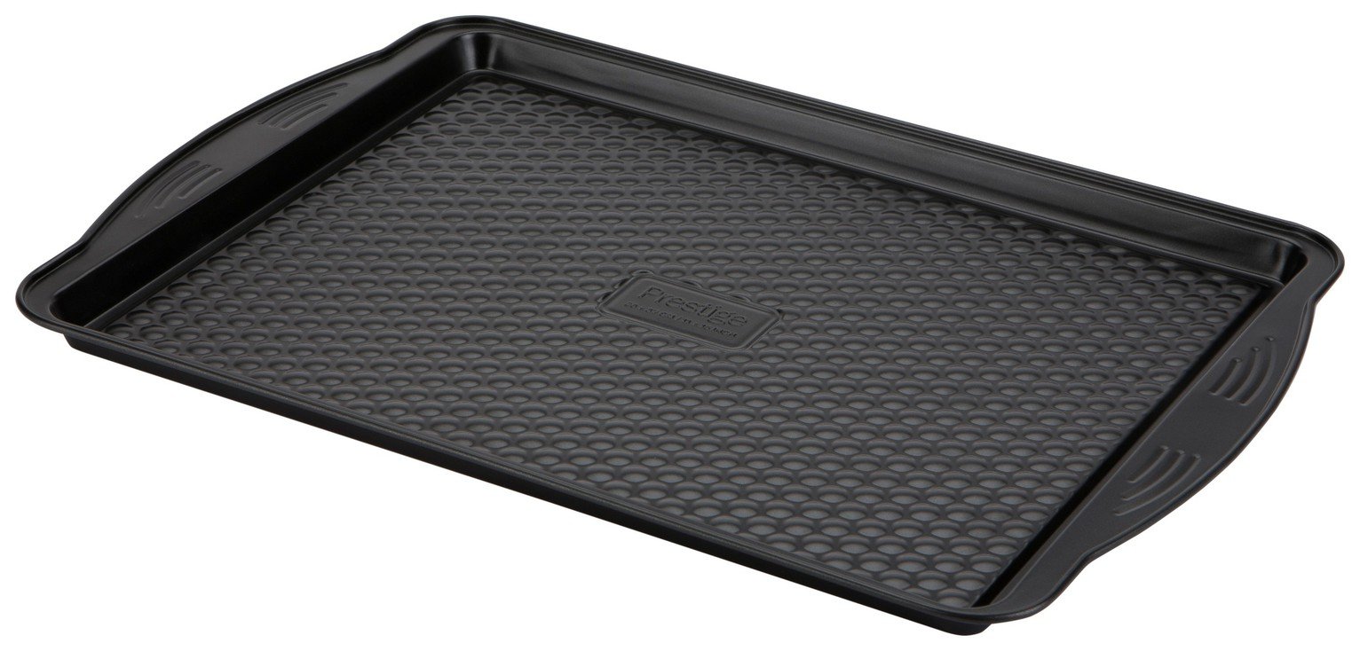 Prestige Aerolift carbon steel oven tray 44x30cm, imported from the UK