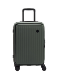 Nere Venture Dual Open 4-Wheel Spinner 56cm Cabin Case, 36L, Khaki