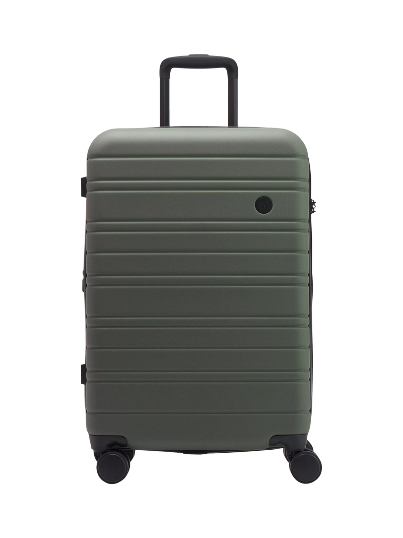 Nere Stori 4-Wheel Spinner 65cm Expandable Medium Suitcase, 63/75L
