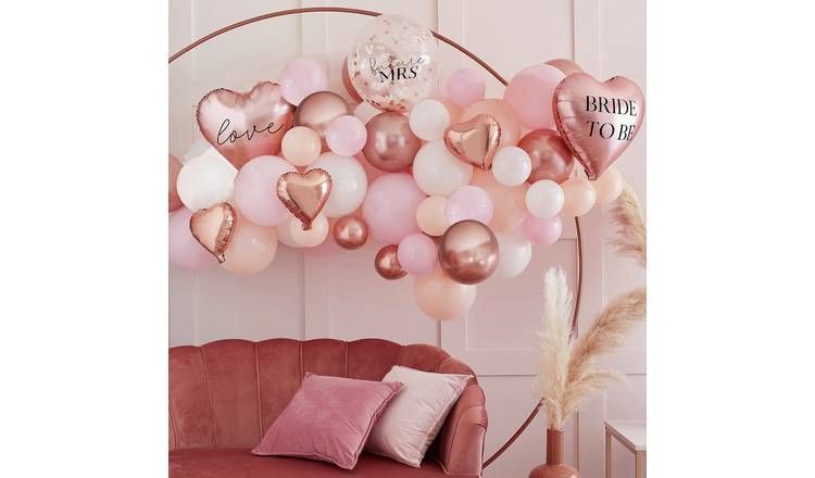 Ginger Ray Hen Party Confetti Balloon Arch