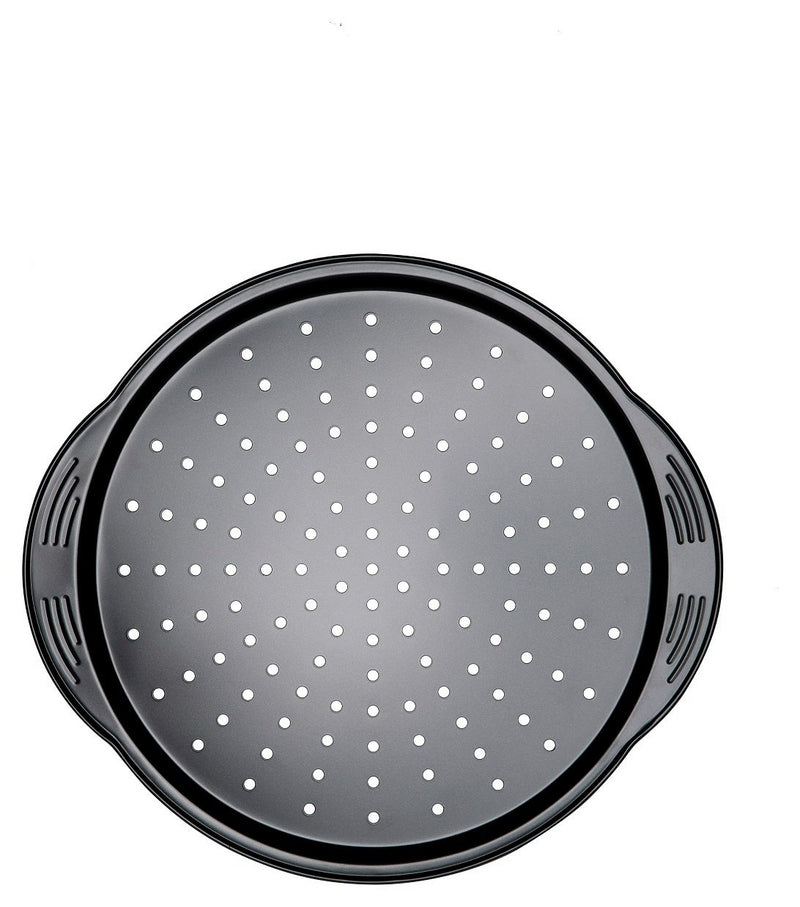 Prestige Aerolift Carbon Steel Pizza Tray 37 x 33cm, imported from the UK