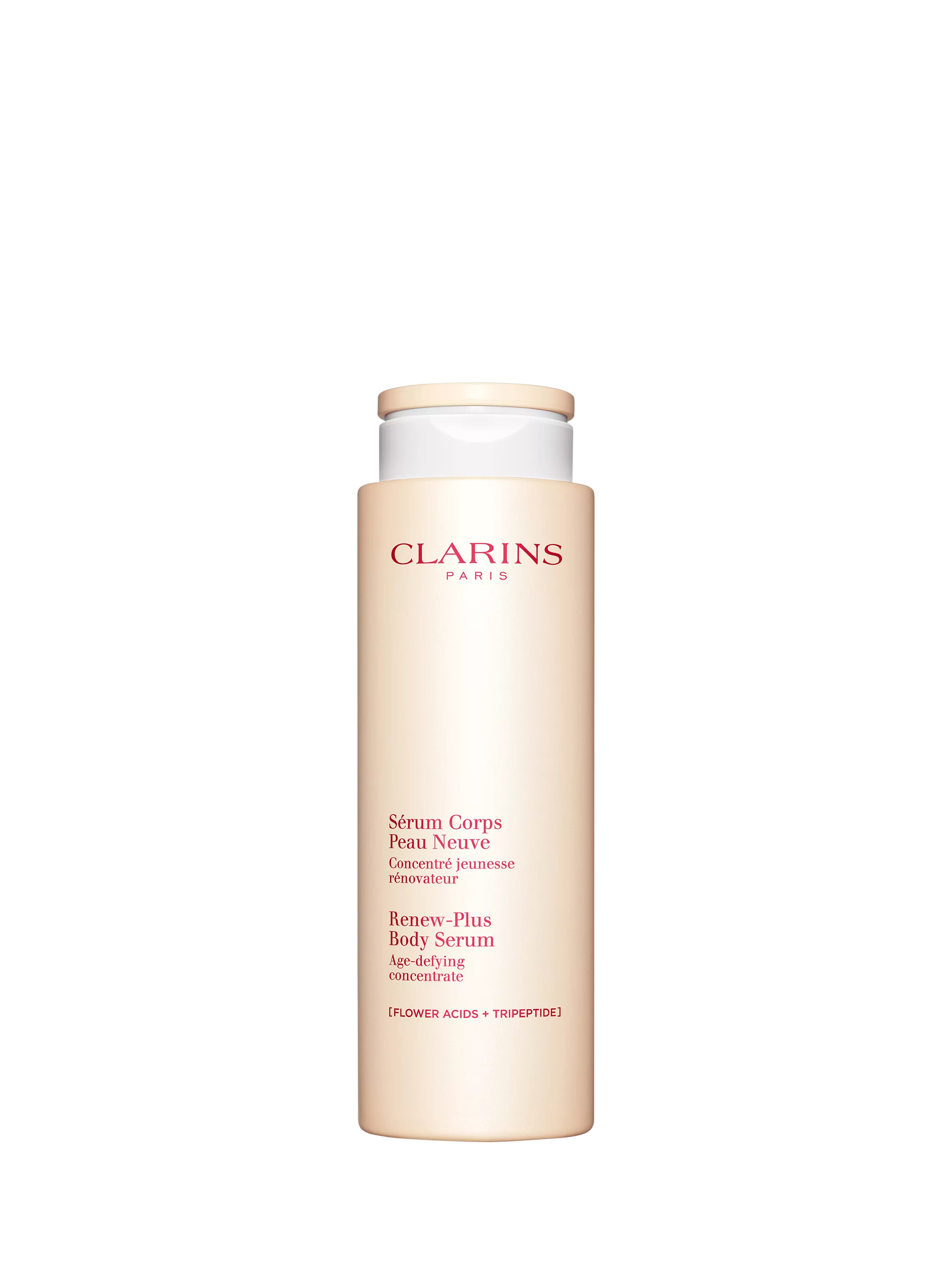Clarins Renew-Plus body serum 200ml, UK version