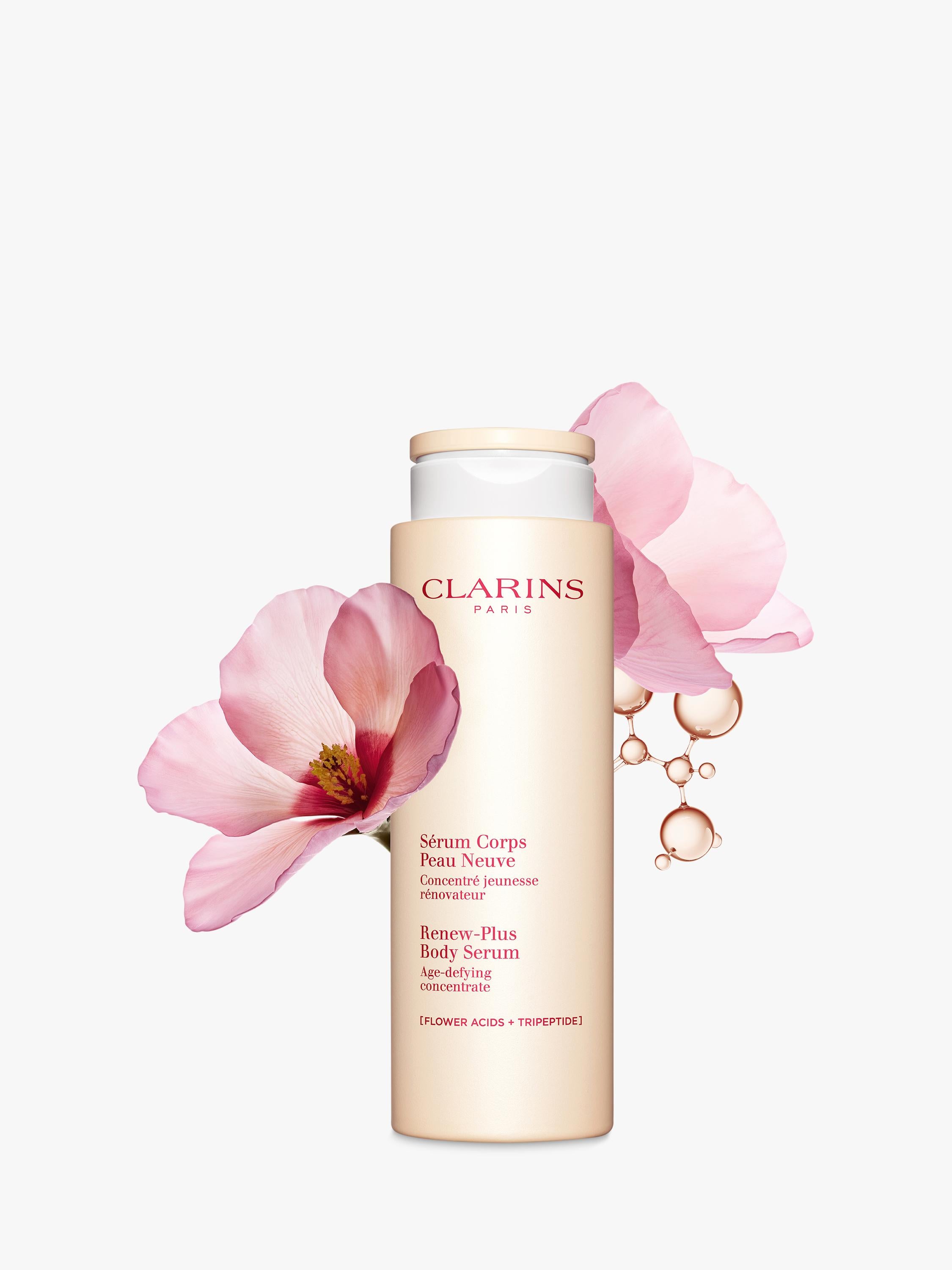 Clarins Renew-Plus body serum 200ml, UK version