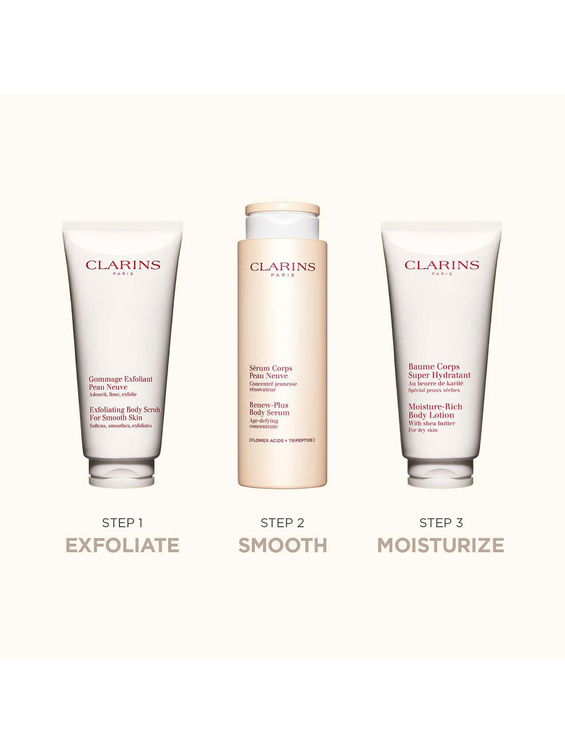 Clarins Renew-Plus body serum 200ml, UK version