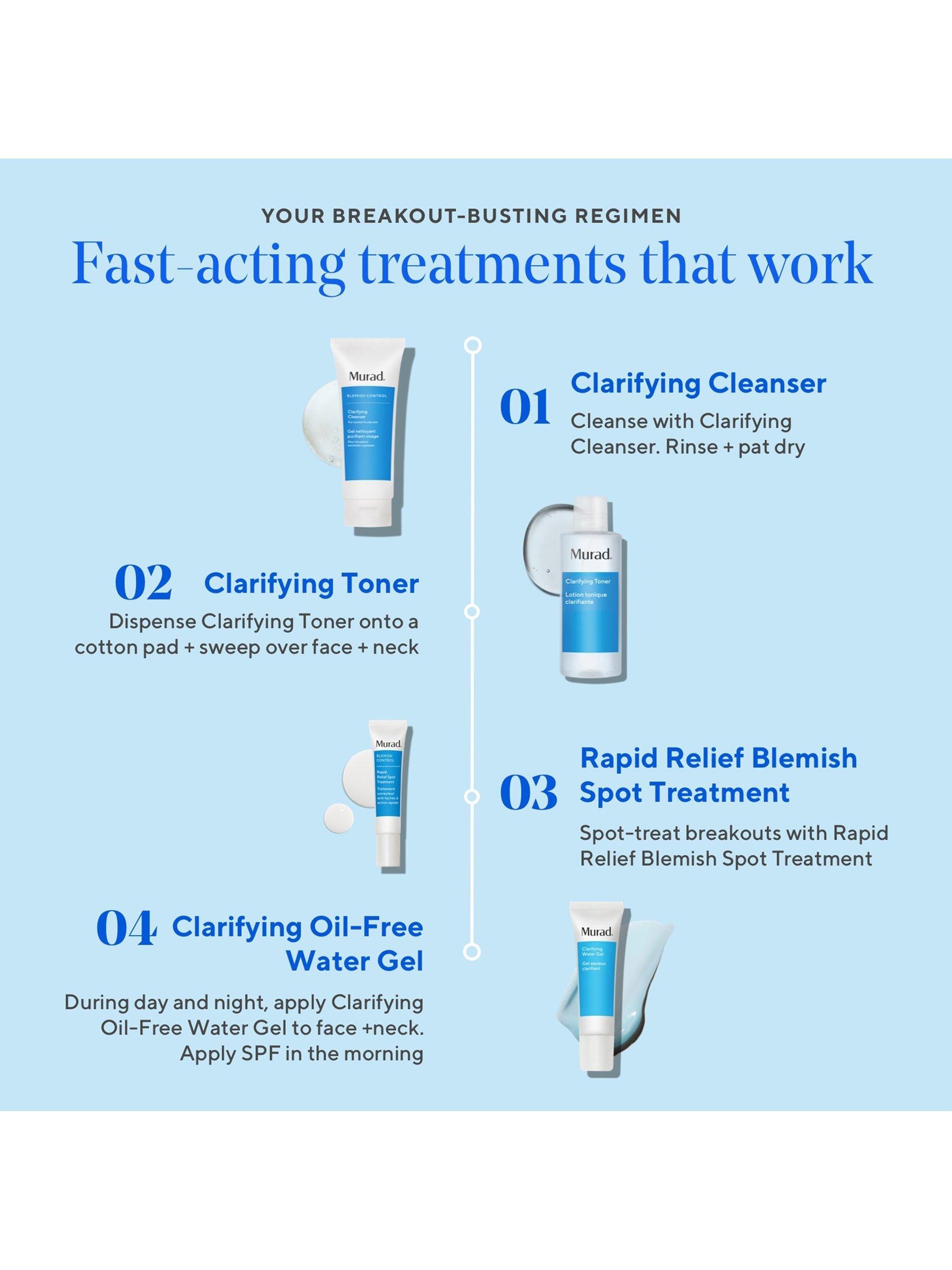 Murad clarifying water gel 60ml - British product