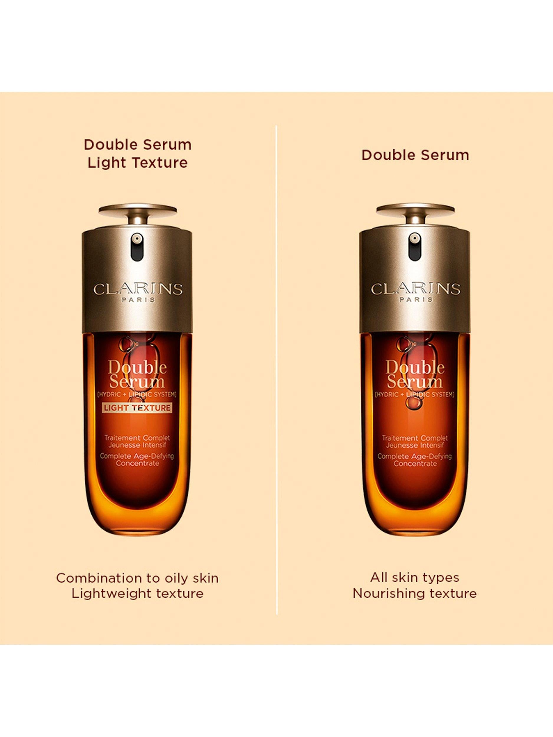 Clarins Double Serum Light Texture 30ml - British product