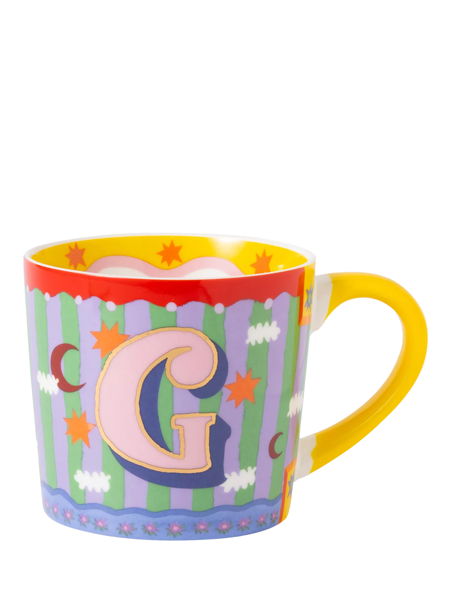 Eleanor Bowmer Monogram Alphabet New Bone China Mug, 300ml, G