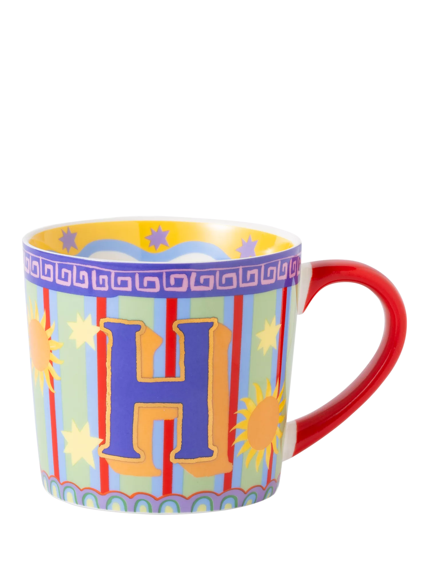 Eleanor Bowmer Monogram Alphabet New Bone China Mug, 300ml, H