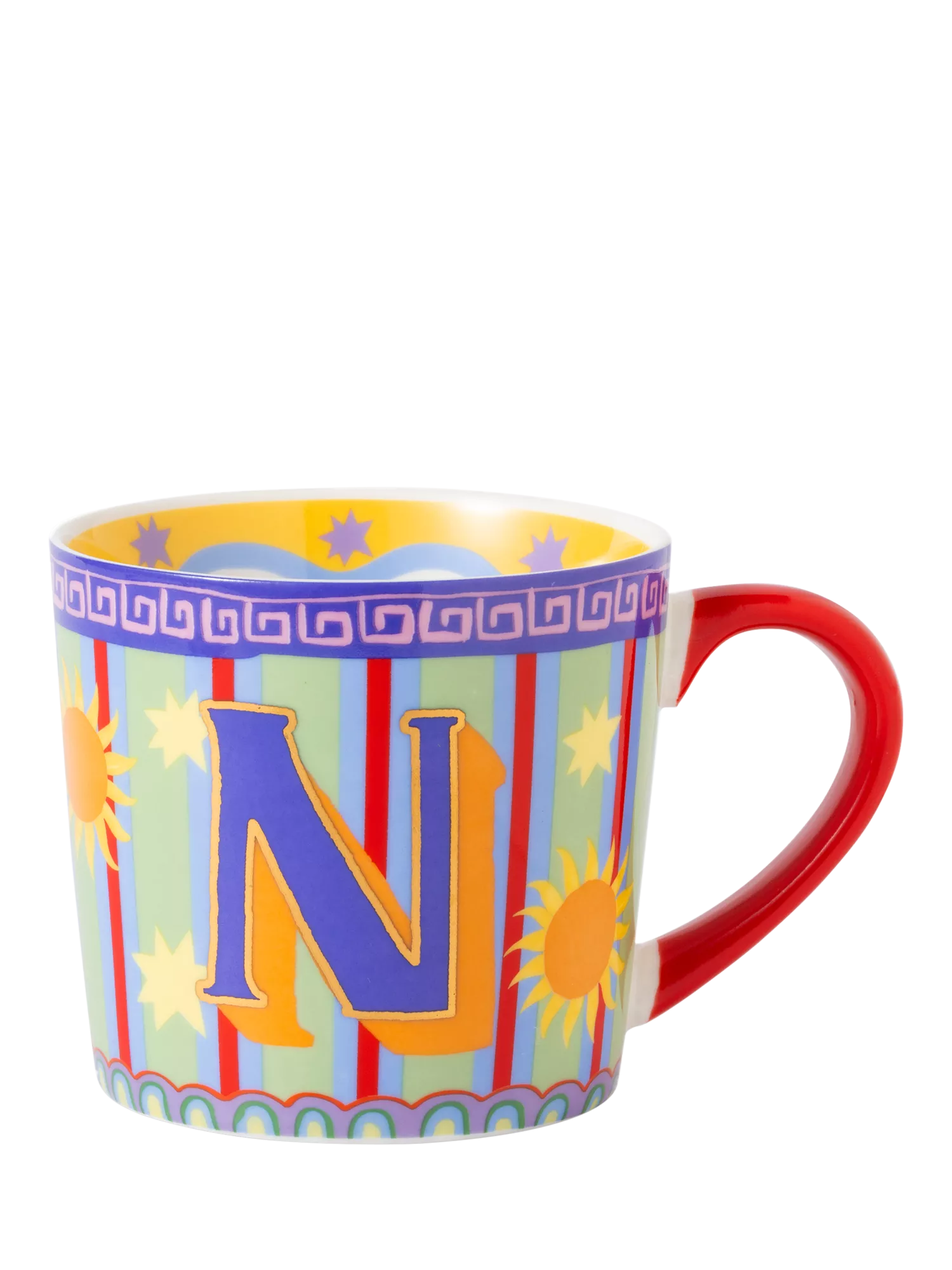 Eleanor Bowmer Monogram Alphabet New Bone China Mug, 300ml, N