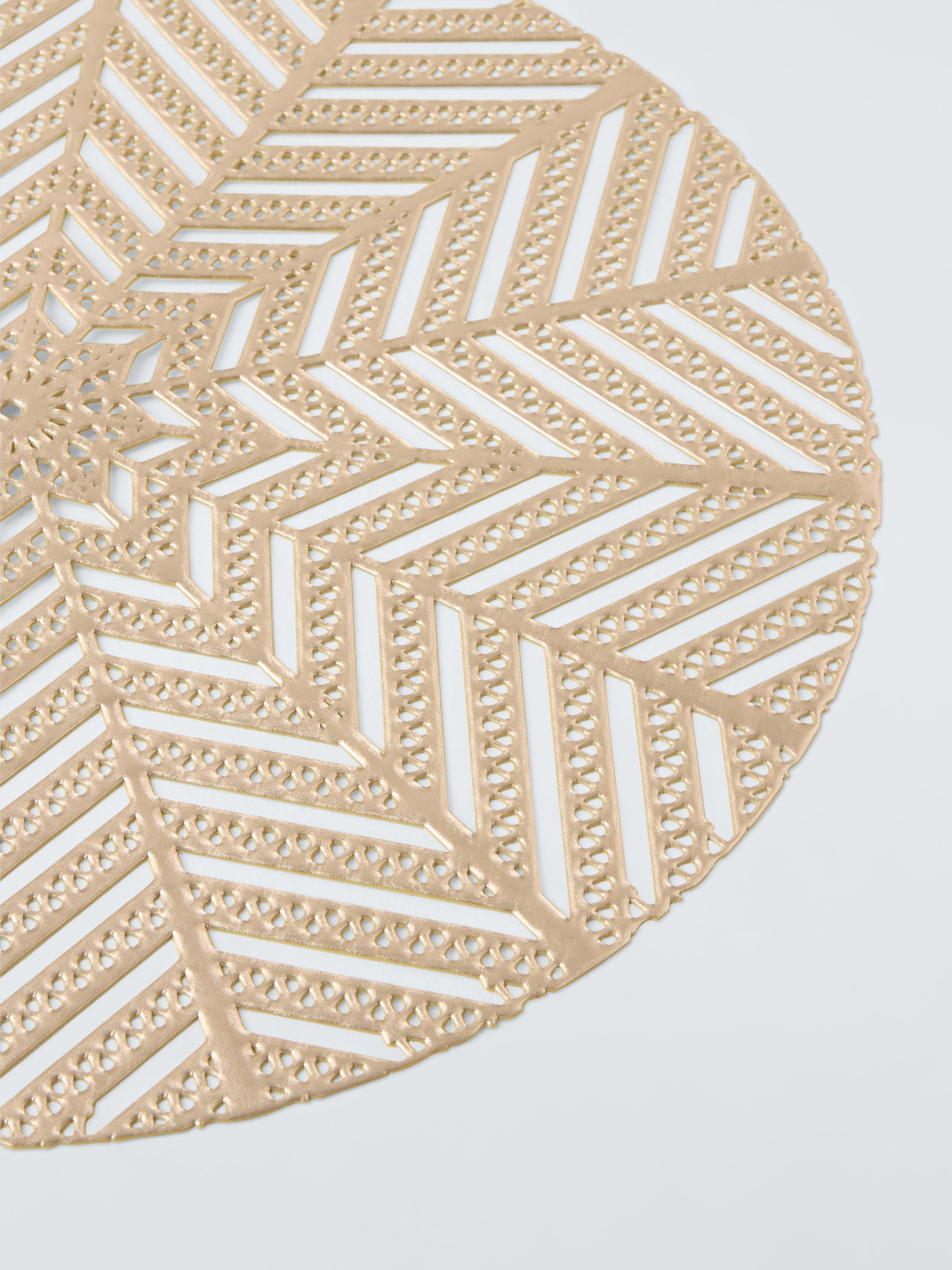 John Lewis cut-out snowflake PVC placemats set of 2, UK version