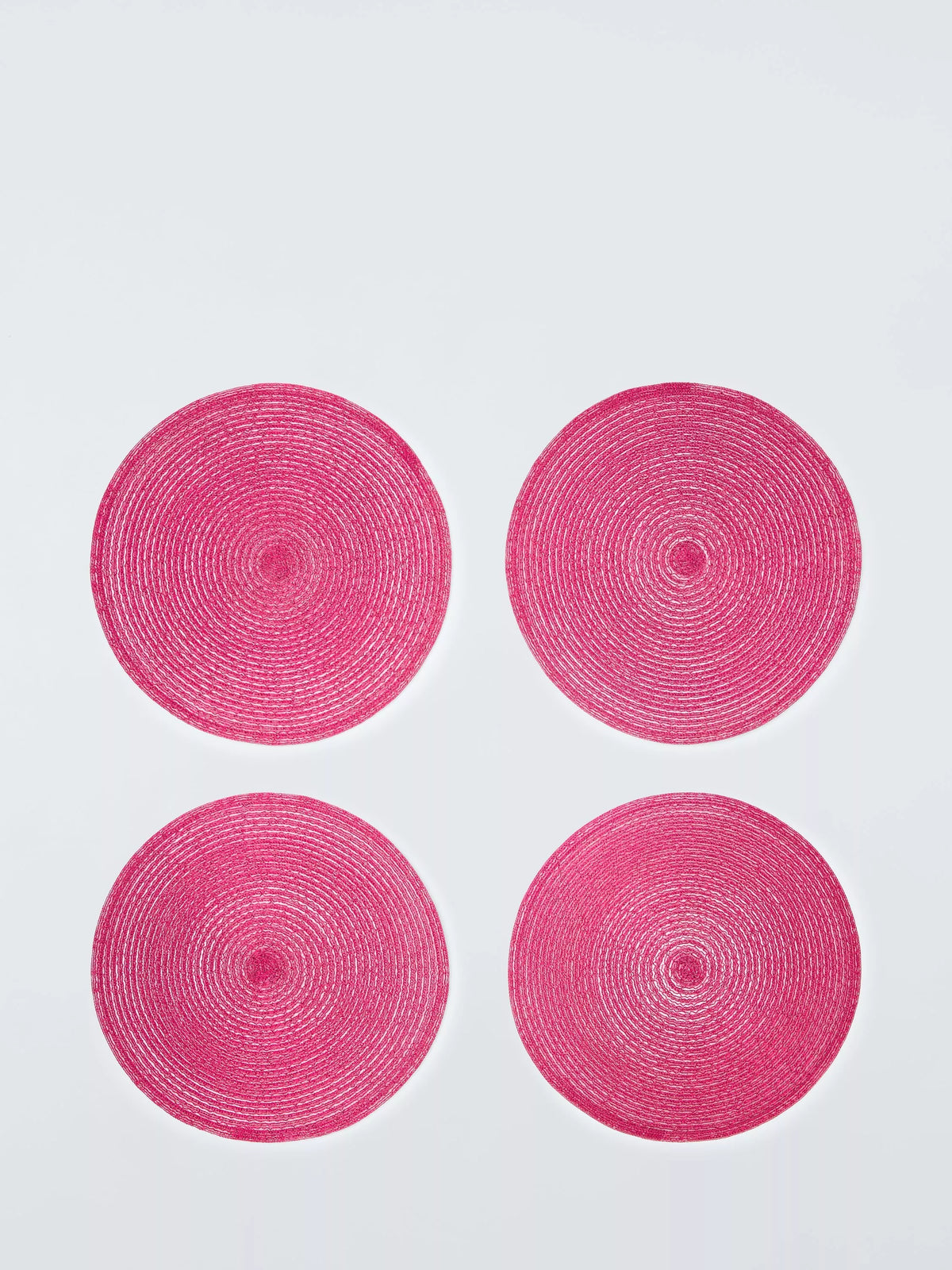 John Lewis sparkle braided placemats set of 4 red - British product