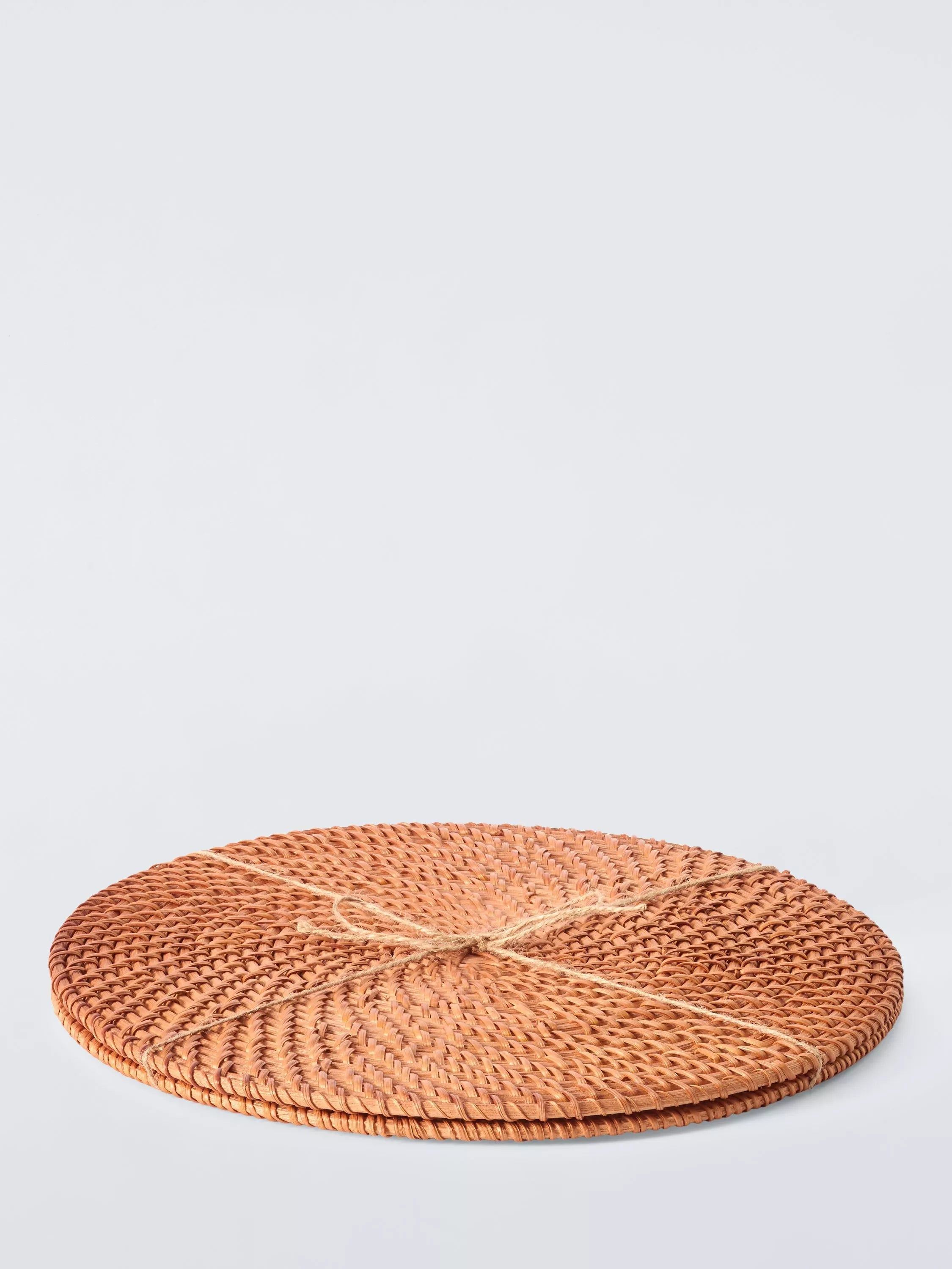 John Lewis round placemats set of 2 natural, imported from the UK