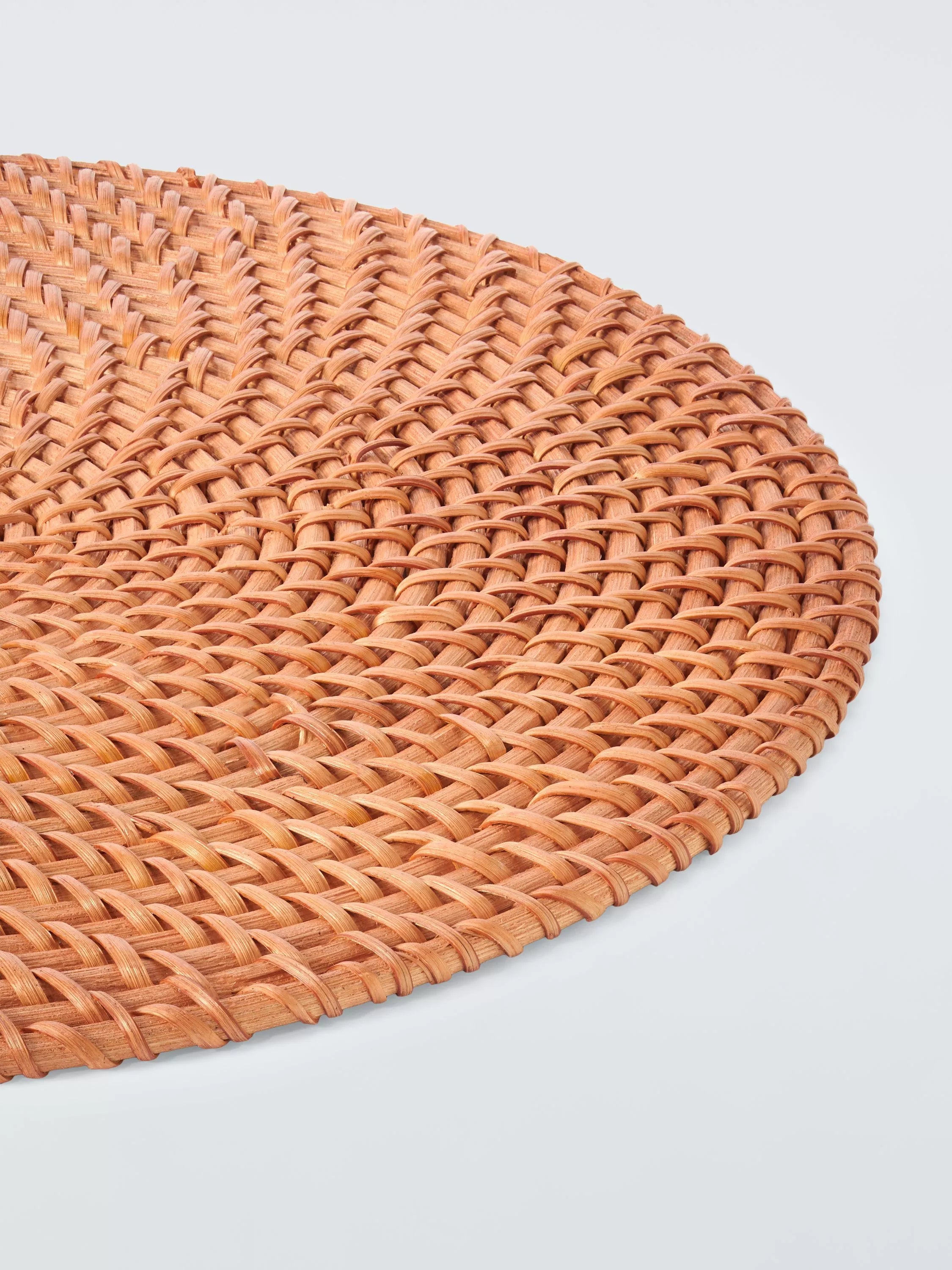 John Lewis round placemats set of 2 natural, imported from the UK