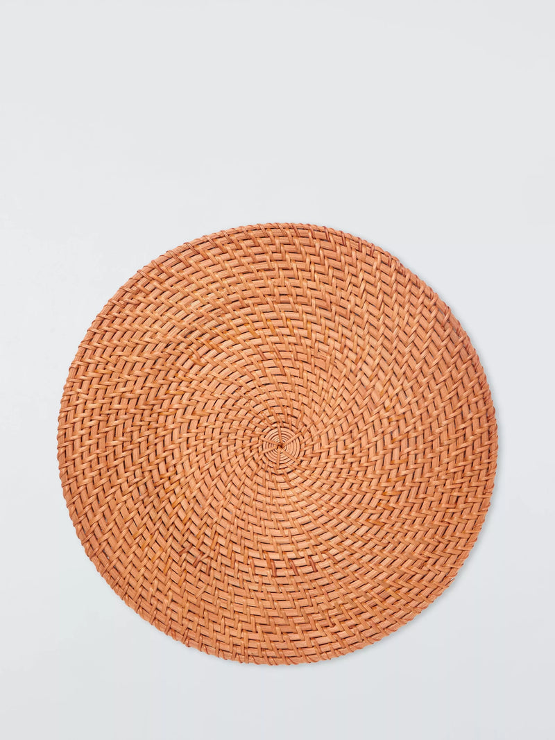 John Lewis round placemats set of 2 natural, imported from the UK