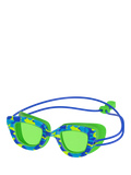 Speedo kids swim goggles Sunny Sea print Blue/Green - British product
