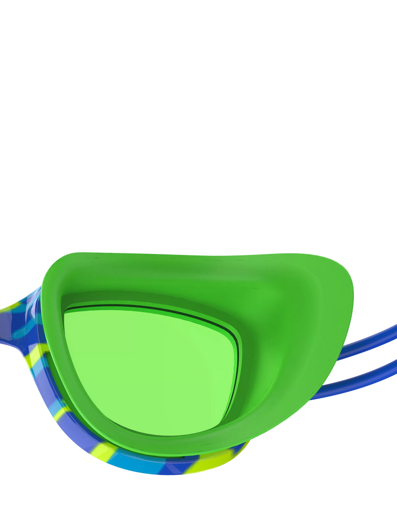 Speedo kids swim goggles Sunny Sea print Blue/Green - British product
