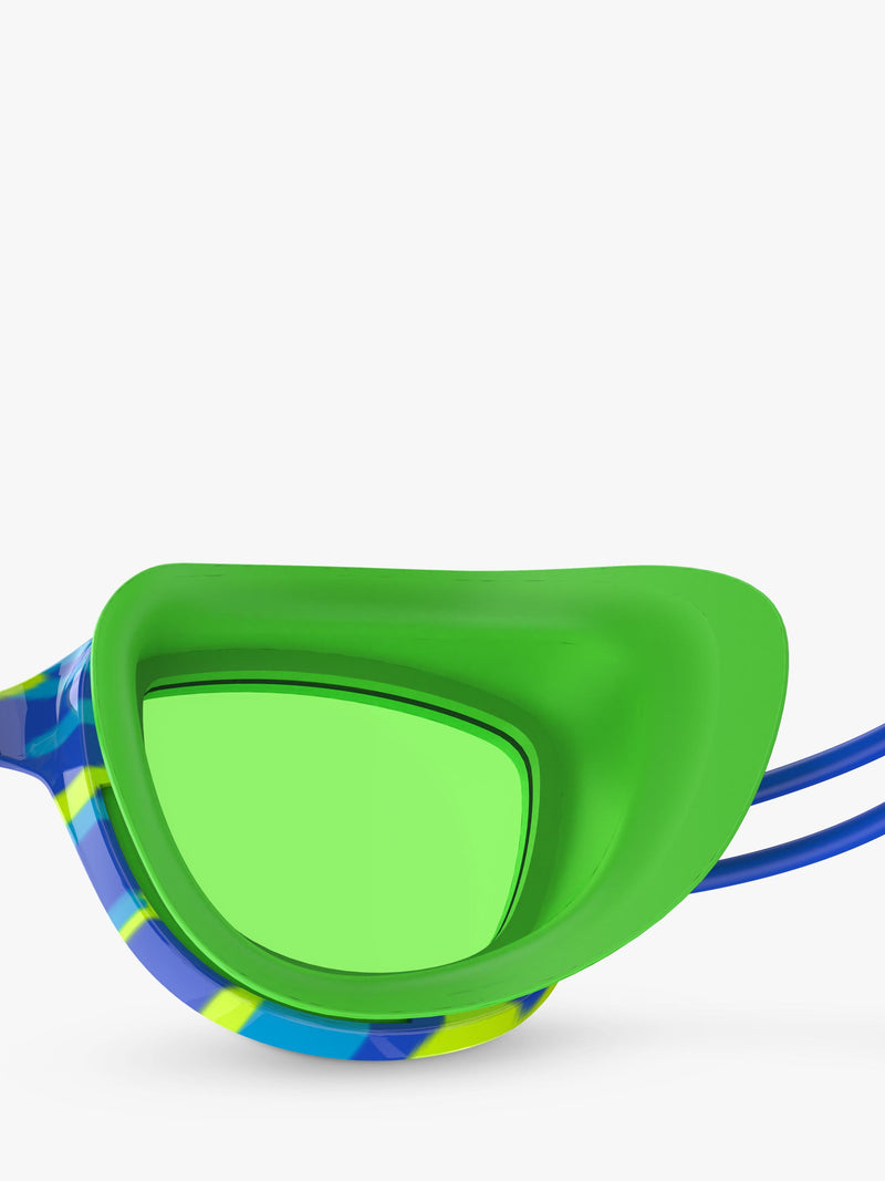 Speedo kids swim goggles Sunny Sea print Blue/Green - British product