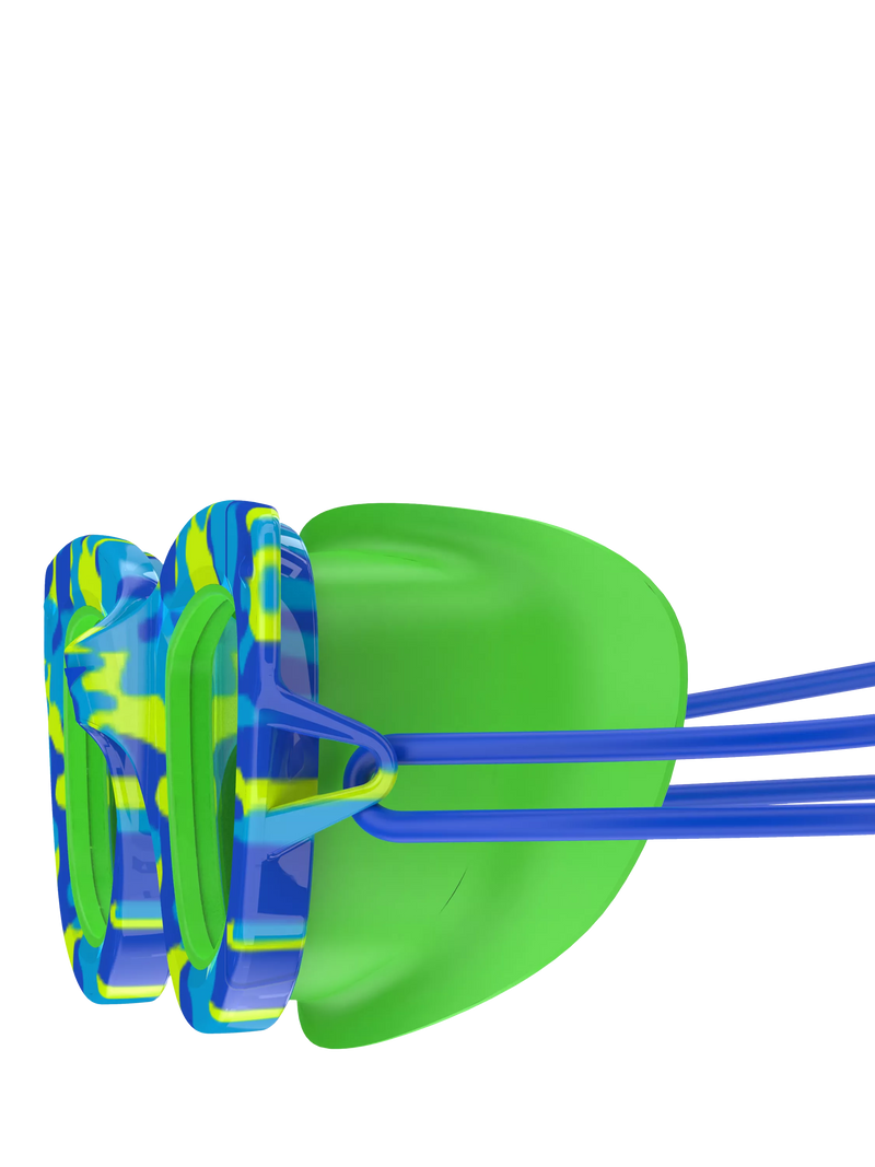 Speedo kids swim goggles Sunny Sea print Blue/Green - British product