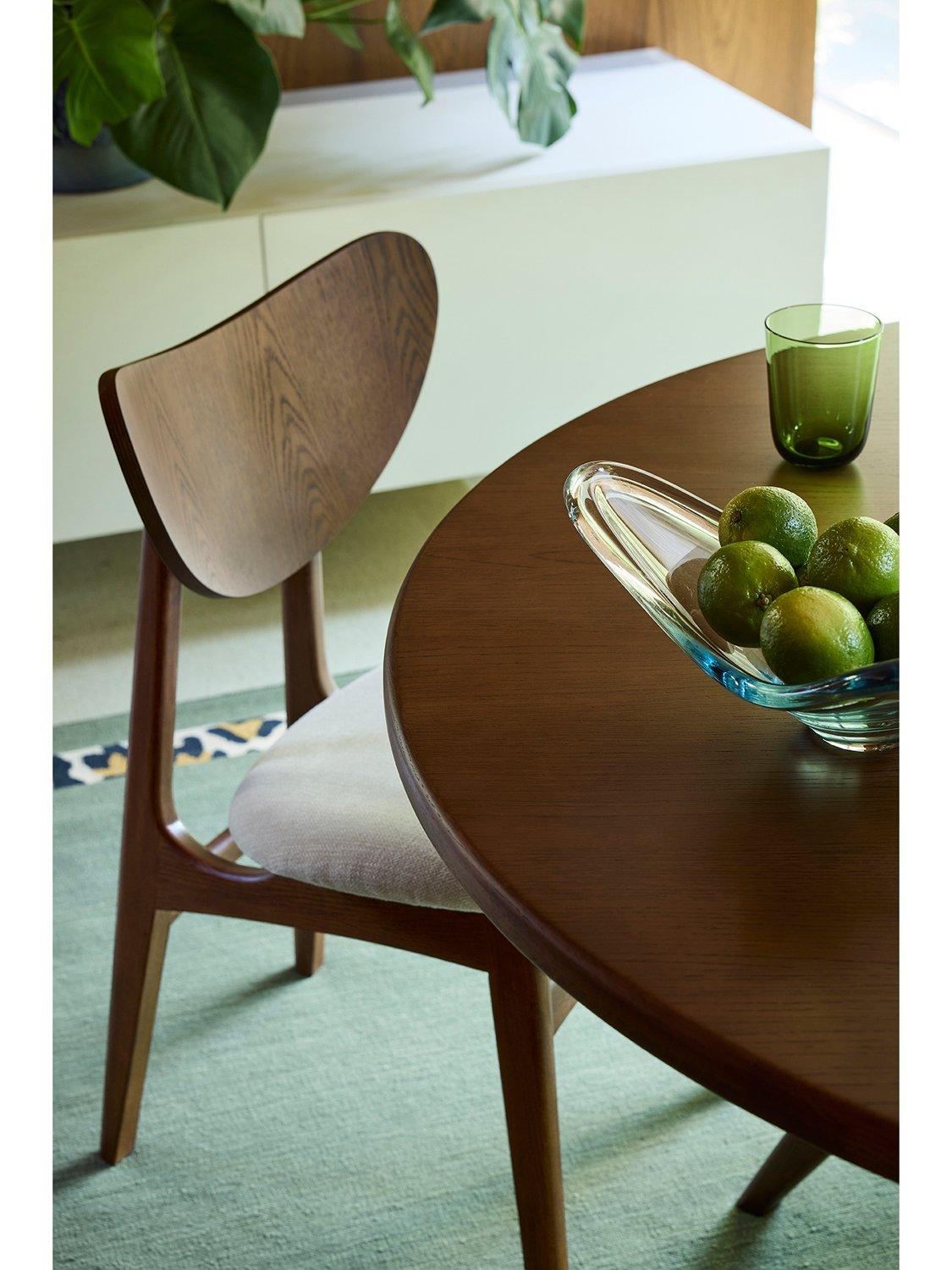 G Plan Vintage Chiltern dining chair natural finish, UK version