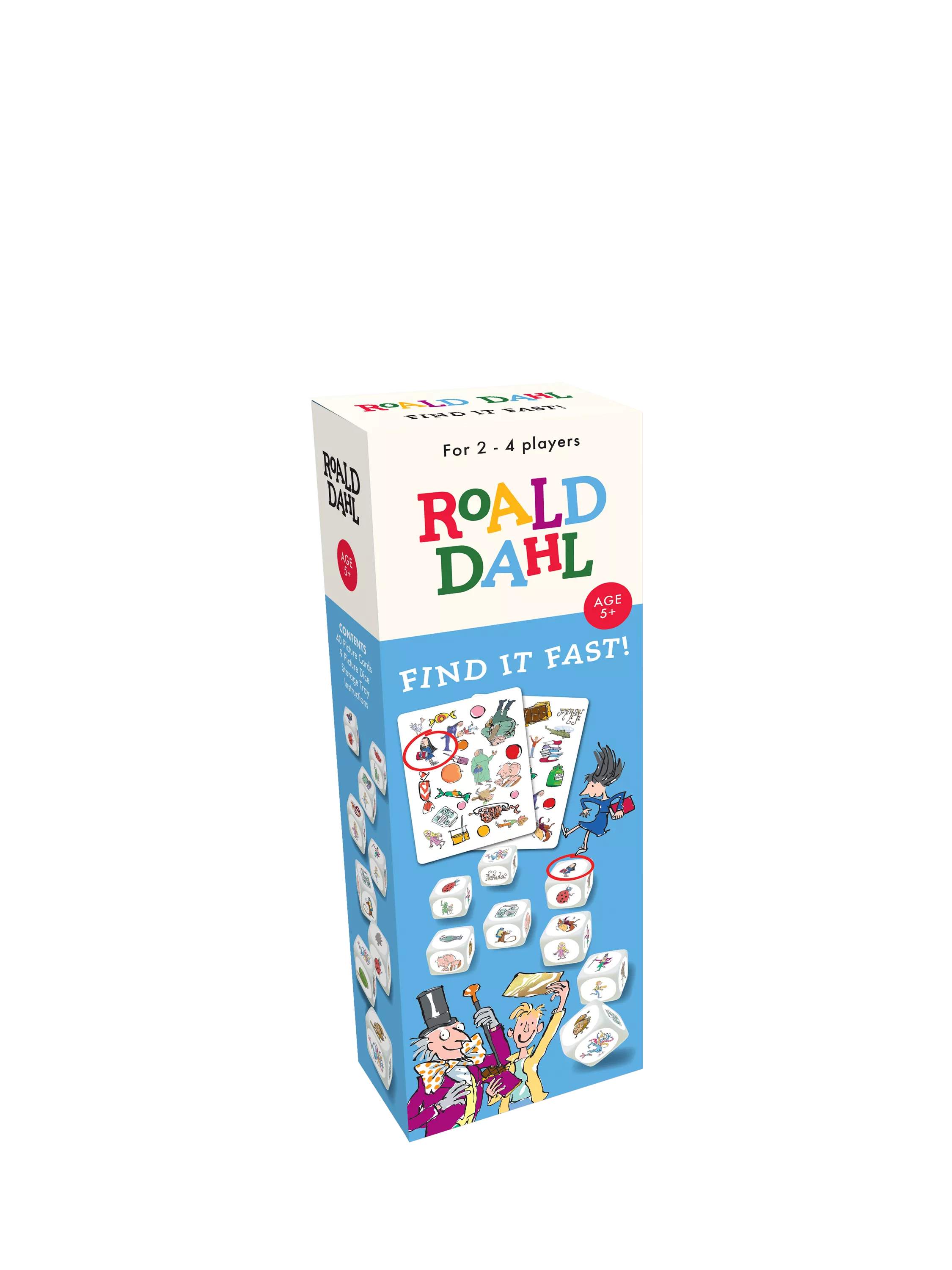 University Games Roald Dahl Find It Fast board game (British brand)