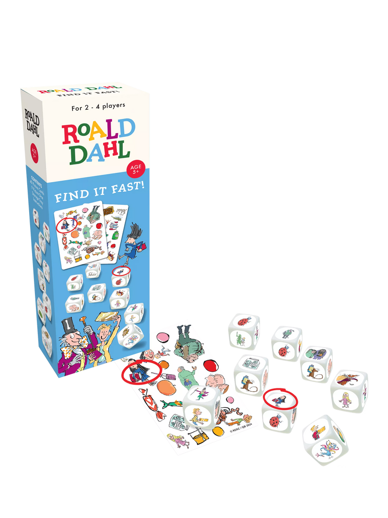 University Games Roald Dahl Find It Fast board game (British brand)