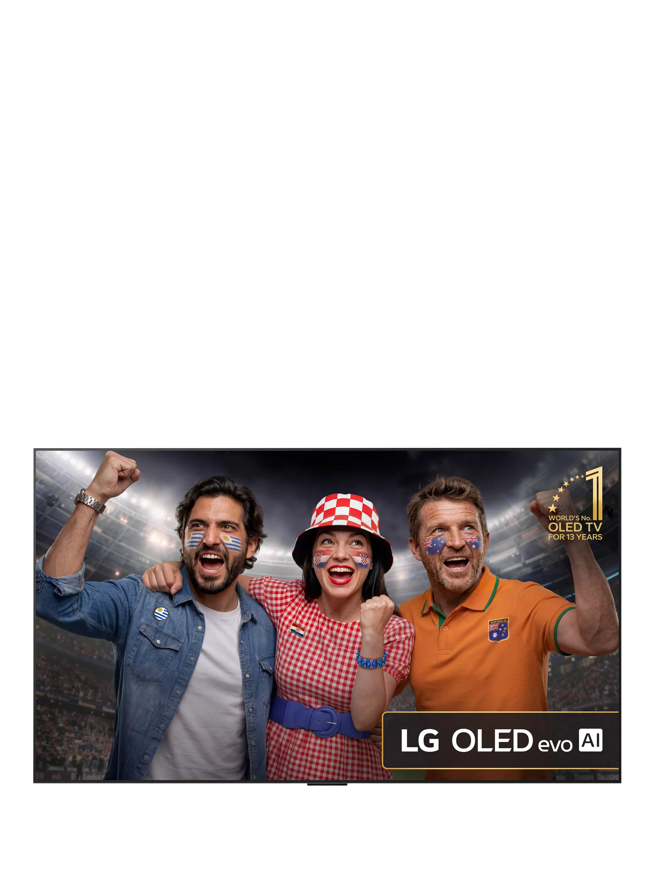 LG OLED evo 55-inch TV G54LW, imported from the UK