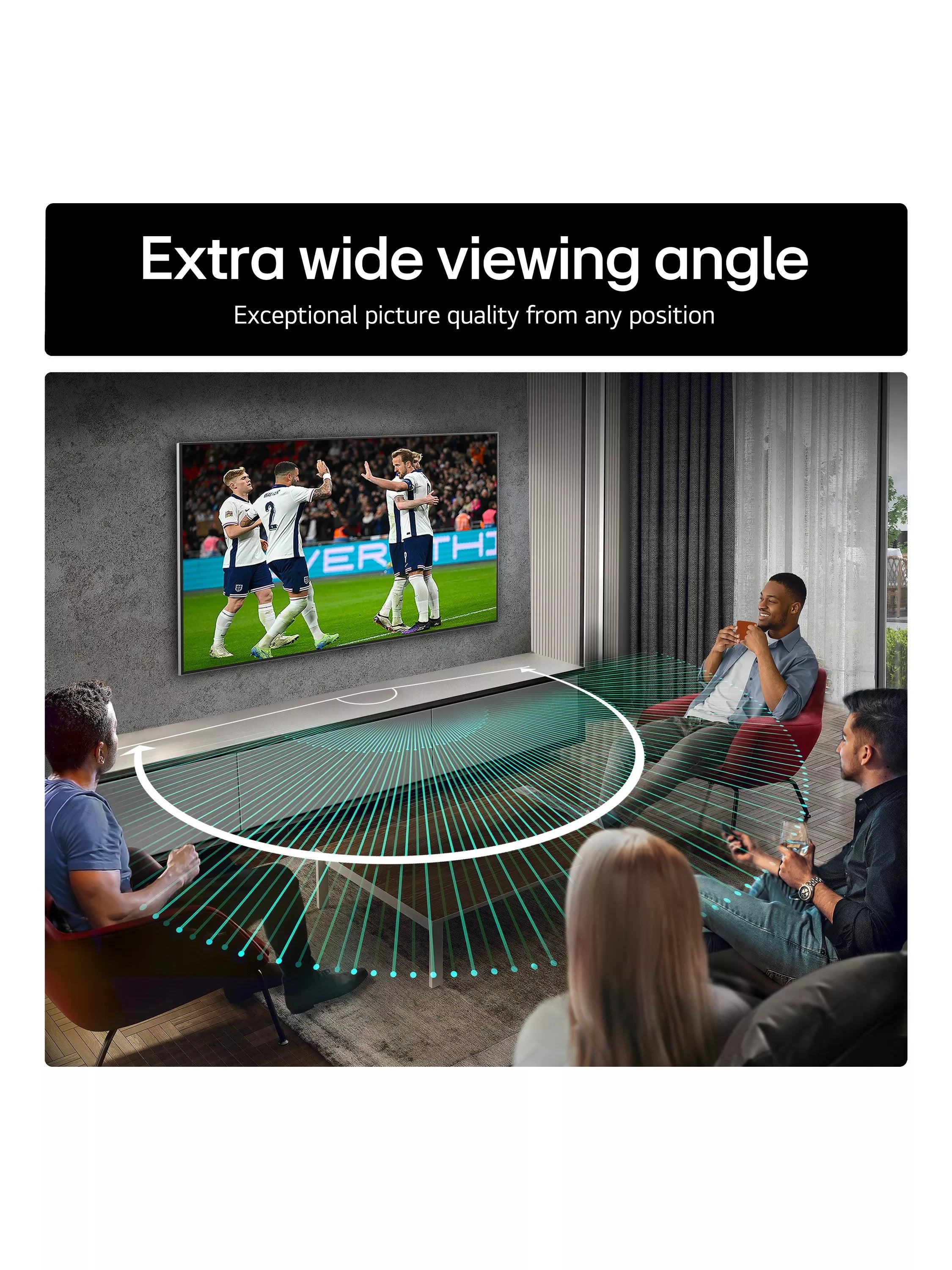 LG OLED evo 55-inch TV G54LW, imported from the UK