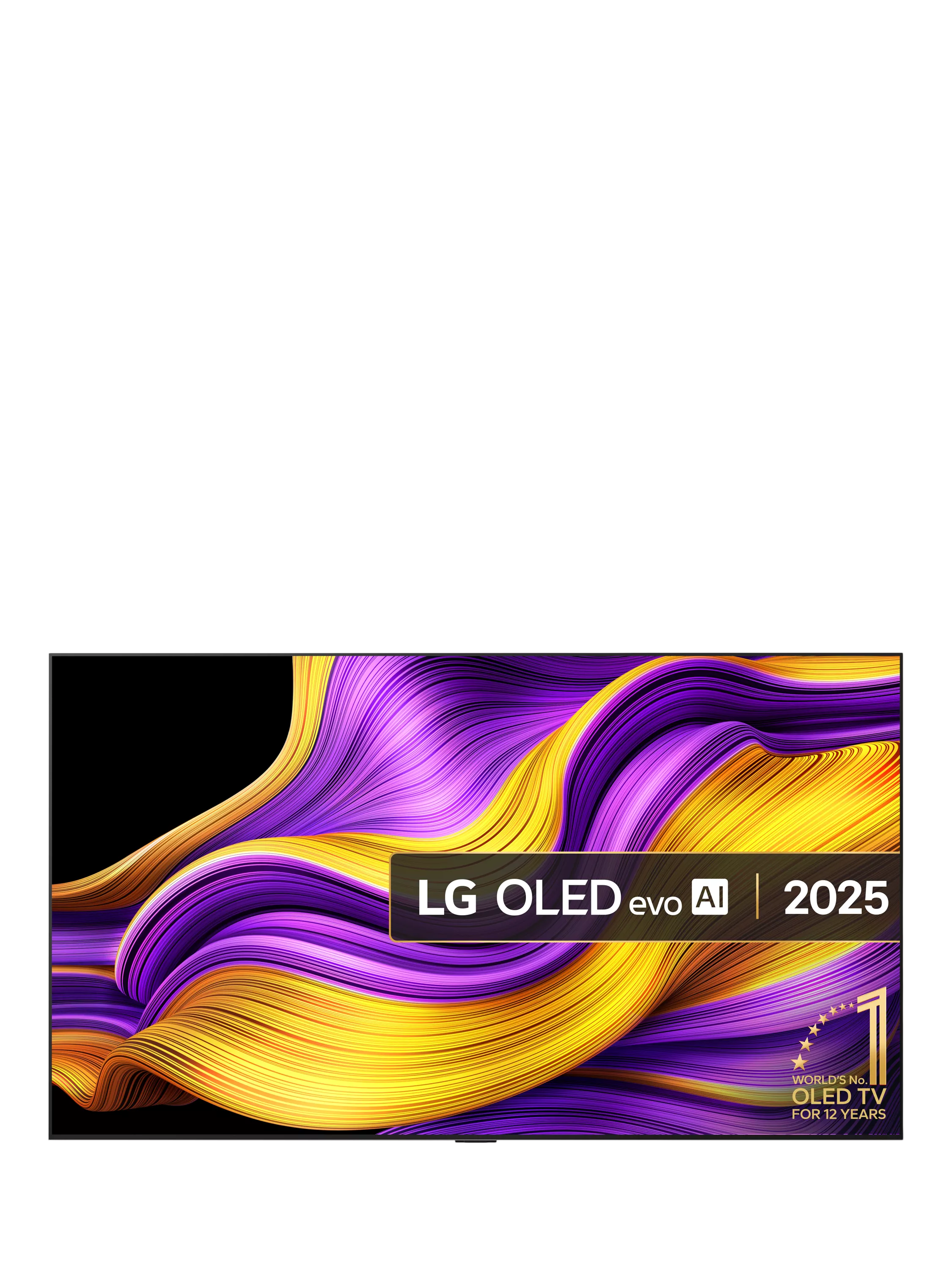 LG 77-inch OLED evo 4K HDR smart TV, imported from the UK