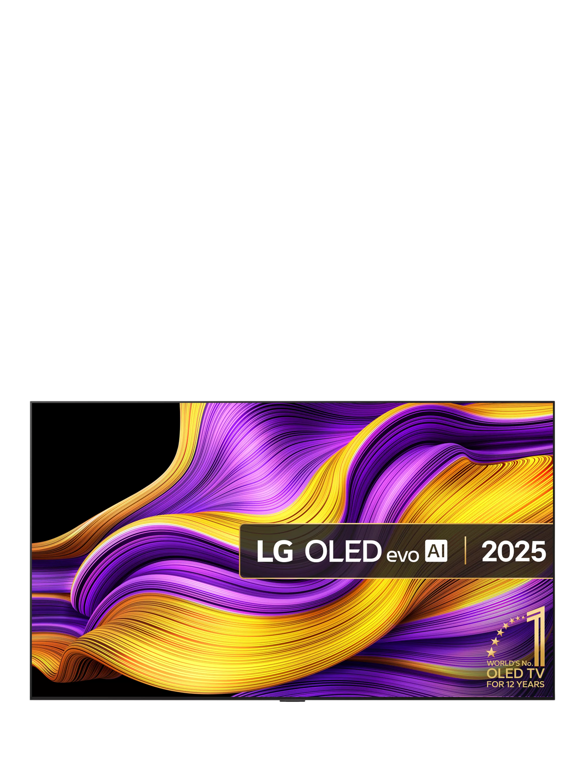 LG 77-inch OLED evo 4K HDR smart TV, imported from the UK