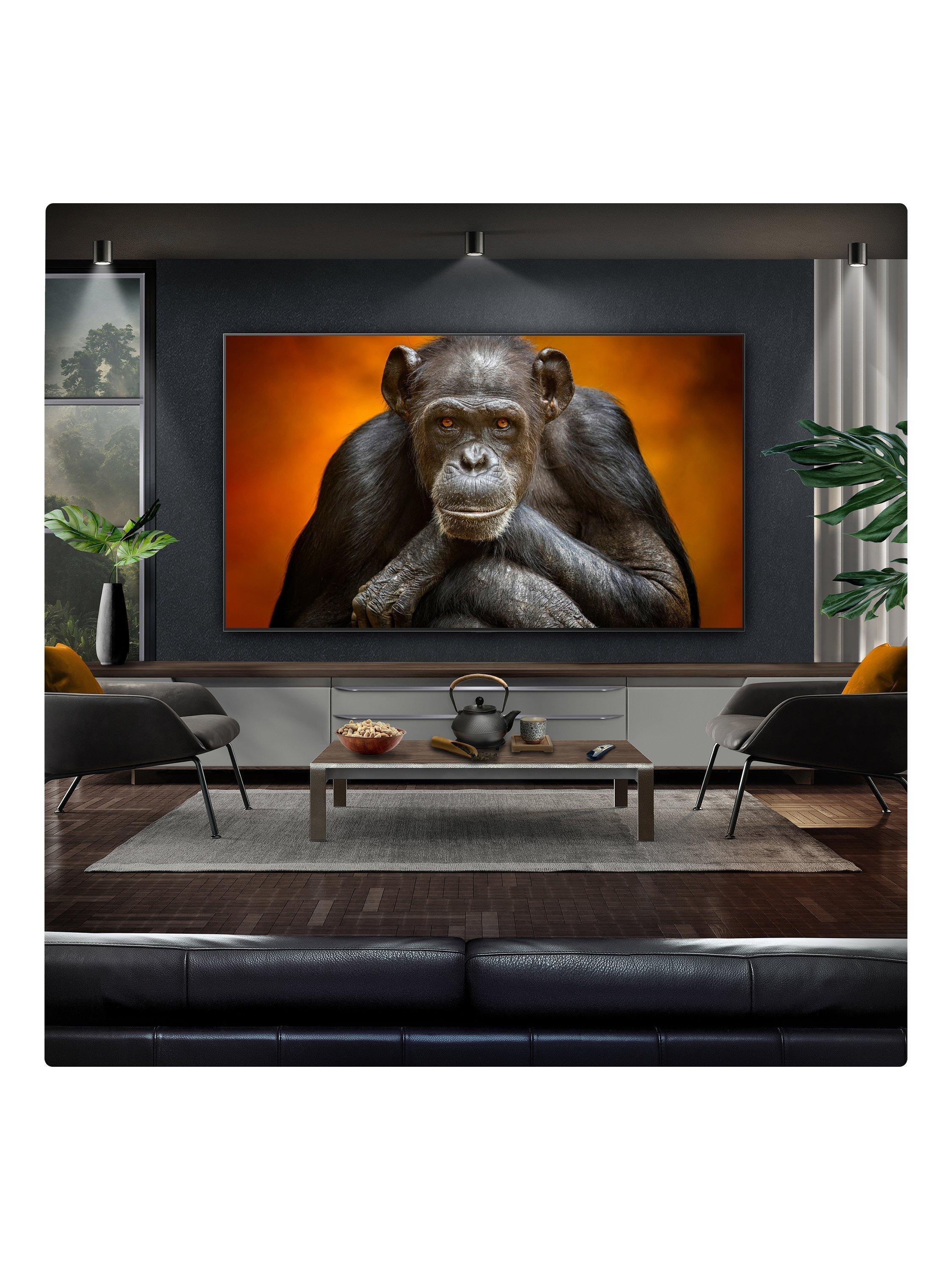 LG 77-inch OLED evo 4K HDR smart TV, imported from the UK