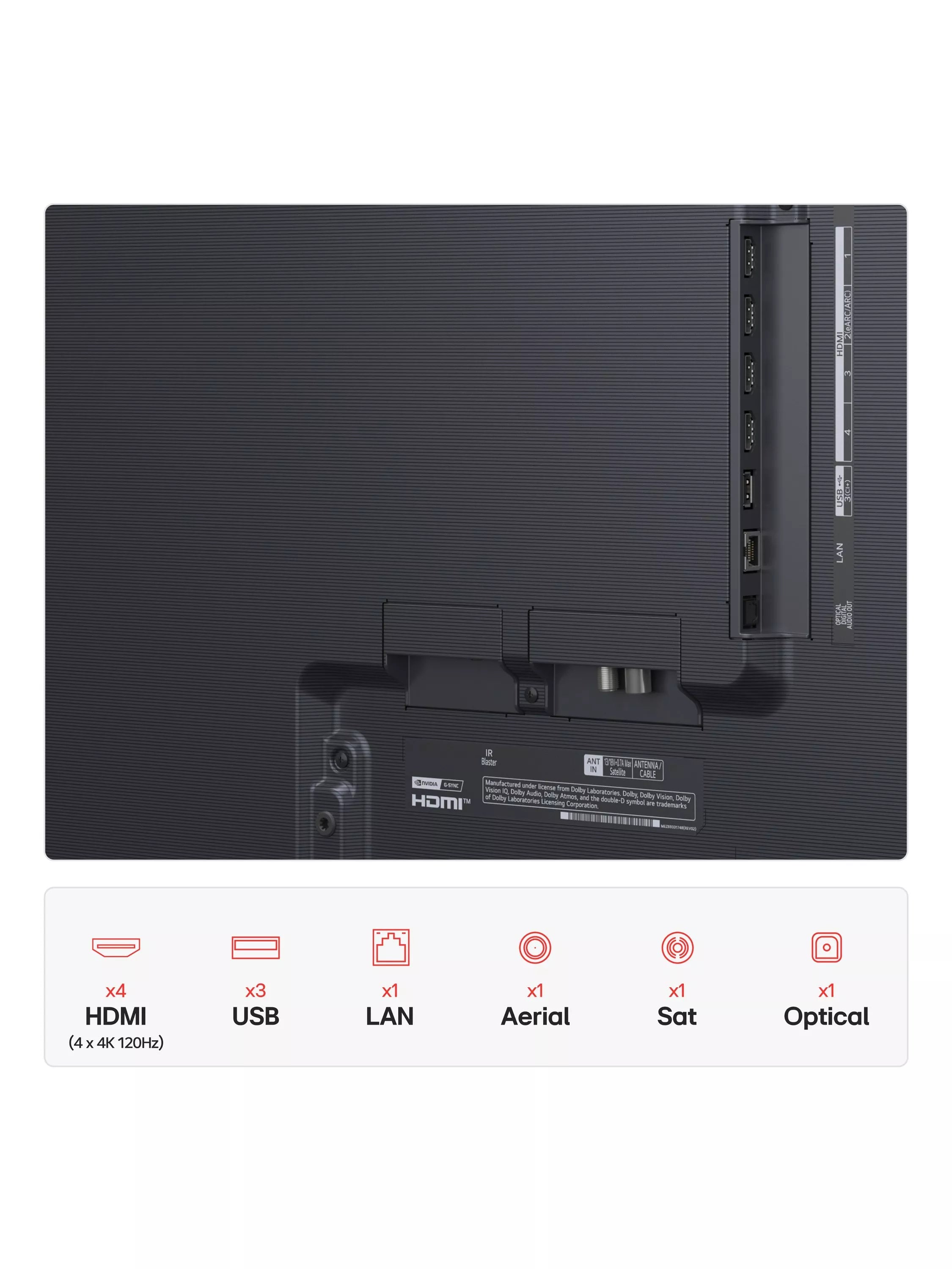 LG 83 inch OLED G5 TV, UK version