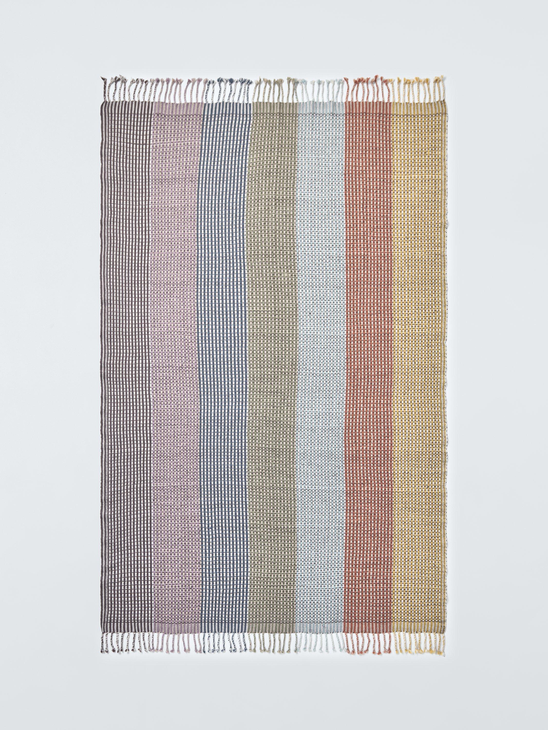 John Lewis multicolour check wool throw 140x190cm (British brand)