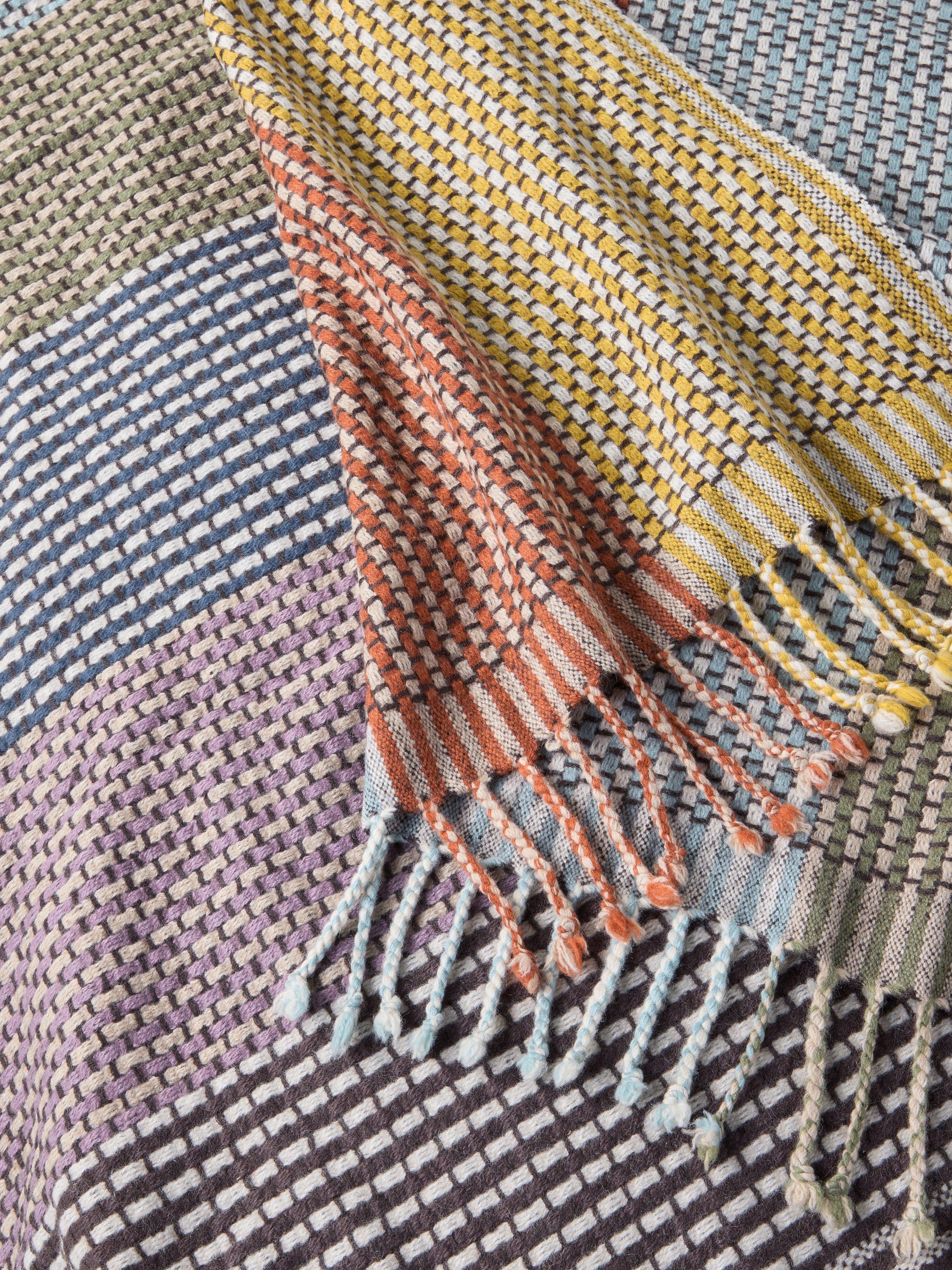 John Lewis multicolour check wool throw 140x190cm (British brand)