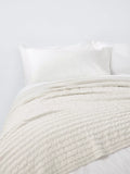 John Lewis ruched bedspread super king size, imported from the UK