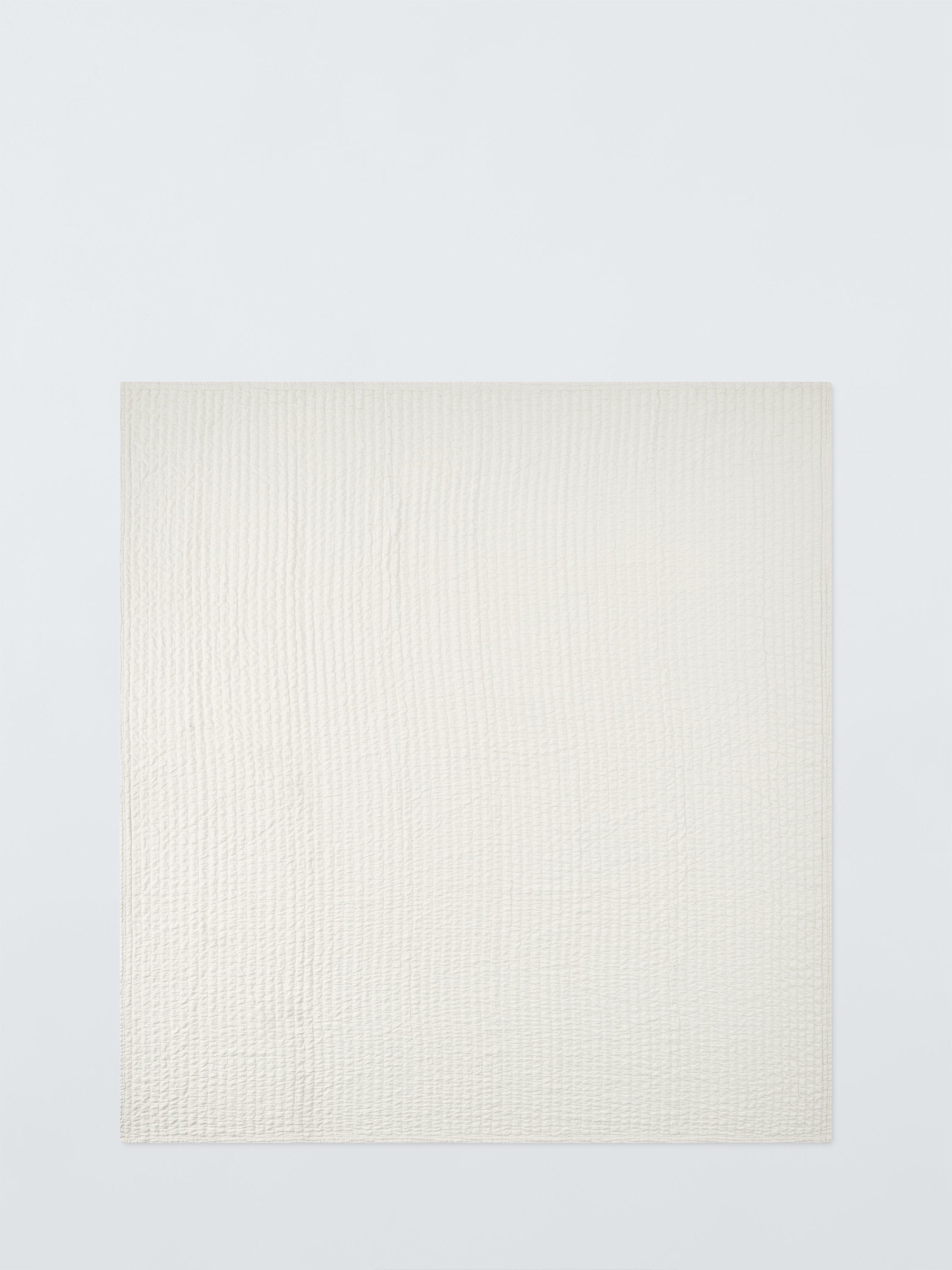 John Lewis ruched bedspread super king size, imported from the UK