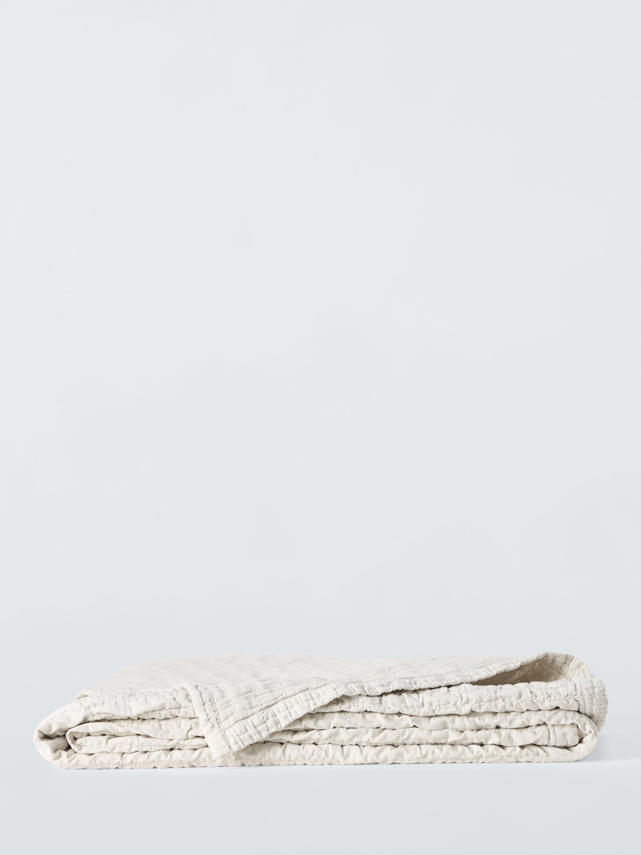 John Lewis ruched bedspread super king size, imported from the UK