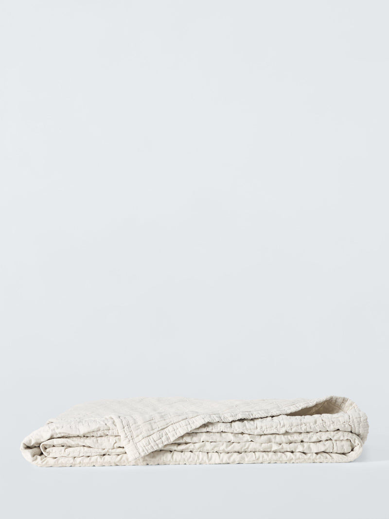 John Lewis ruched bedspread super king size, imported from the UK