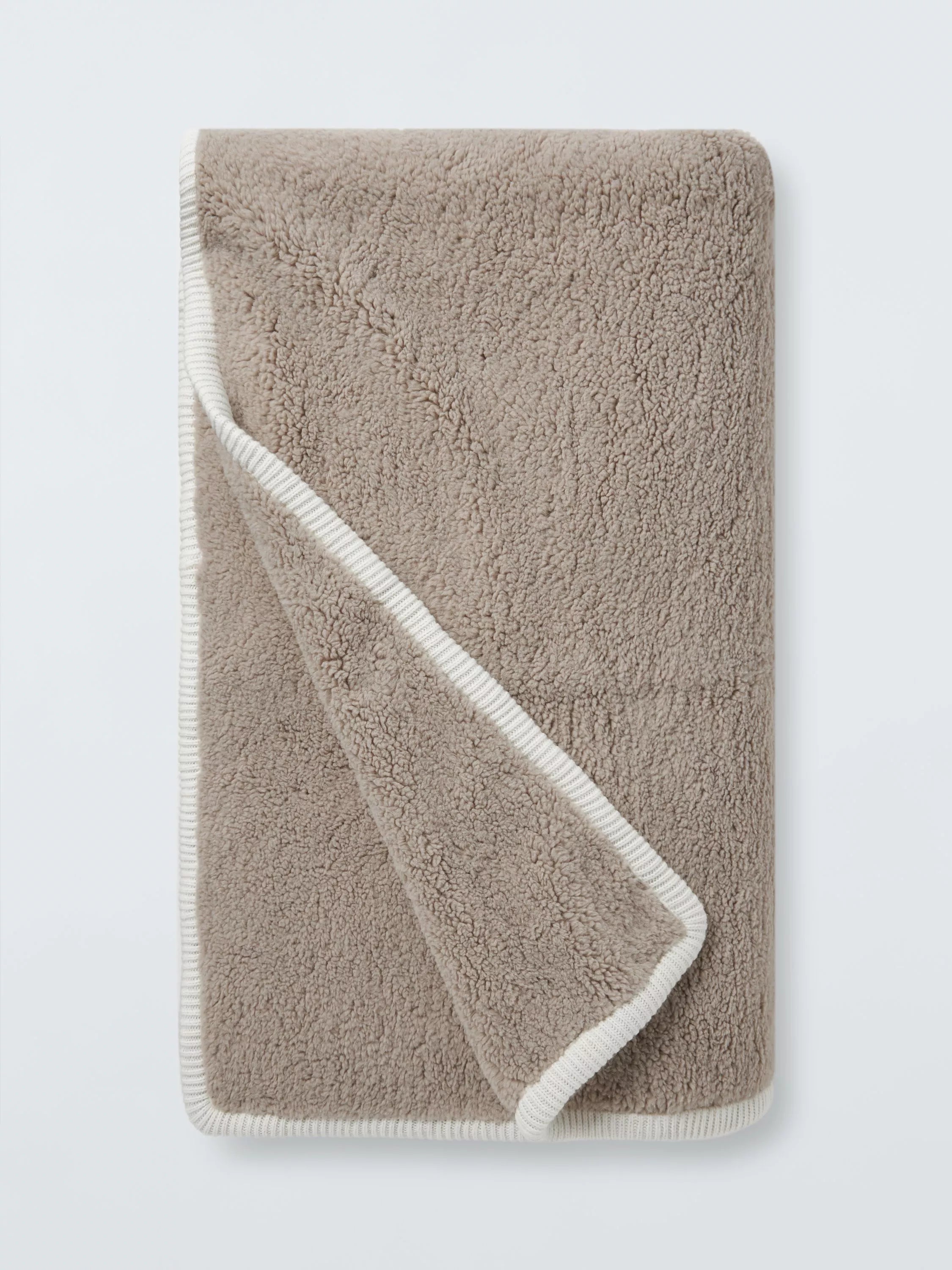 John Lewis teddy fleece throw 200x150cm faux fur - British product