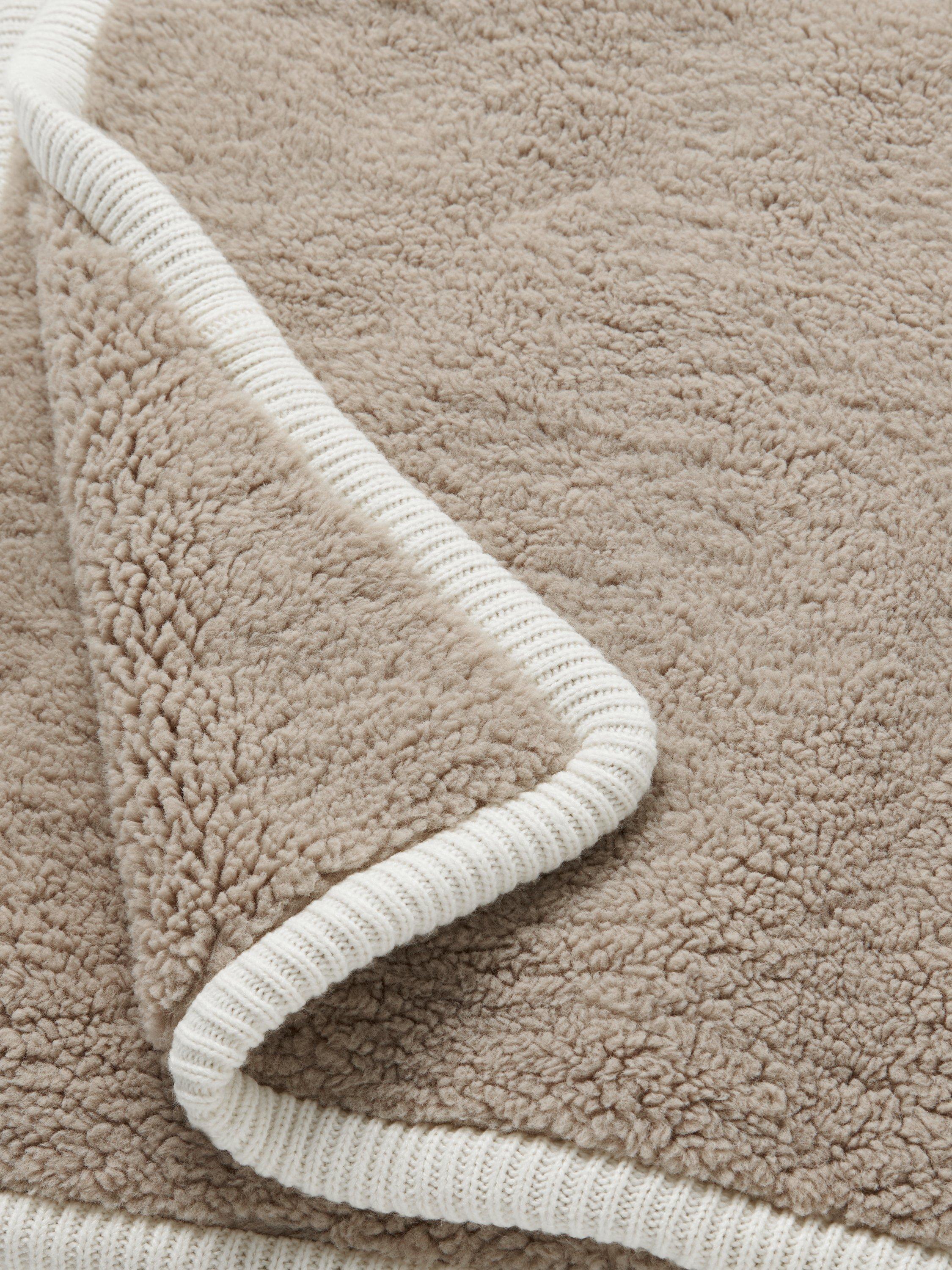 John Lewis teddy fleece throw 200x150cm faux fur - British product