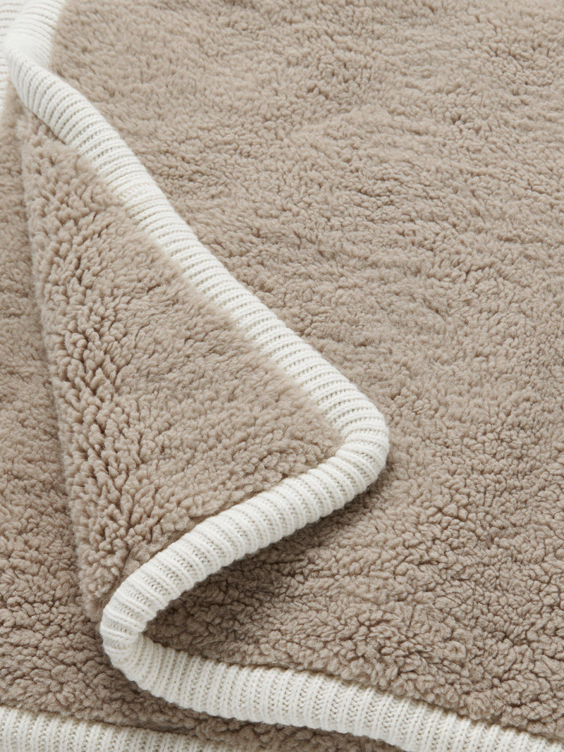 John Lewis teddy fleece throw 200x150cm faux fur - British product