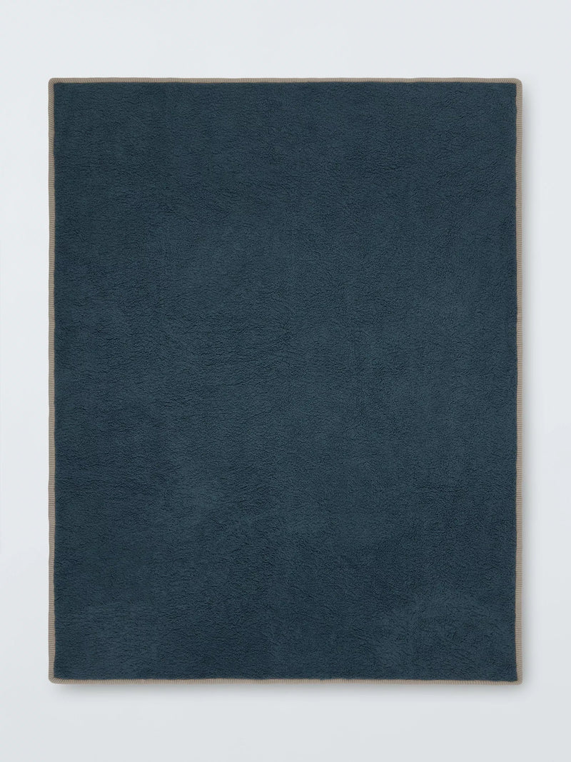 John Lewis Teddy Fleece Throw Blanket 200cm x 150cm