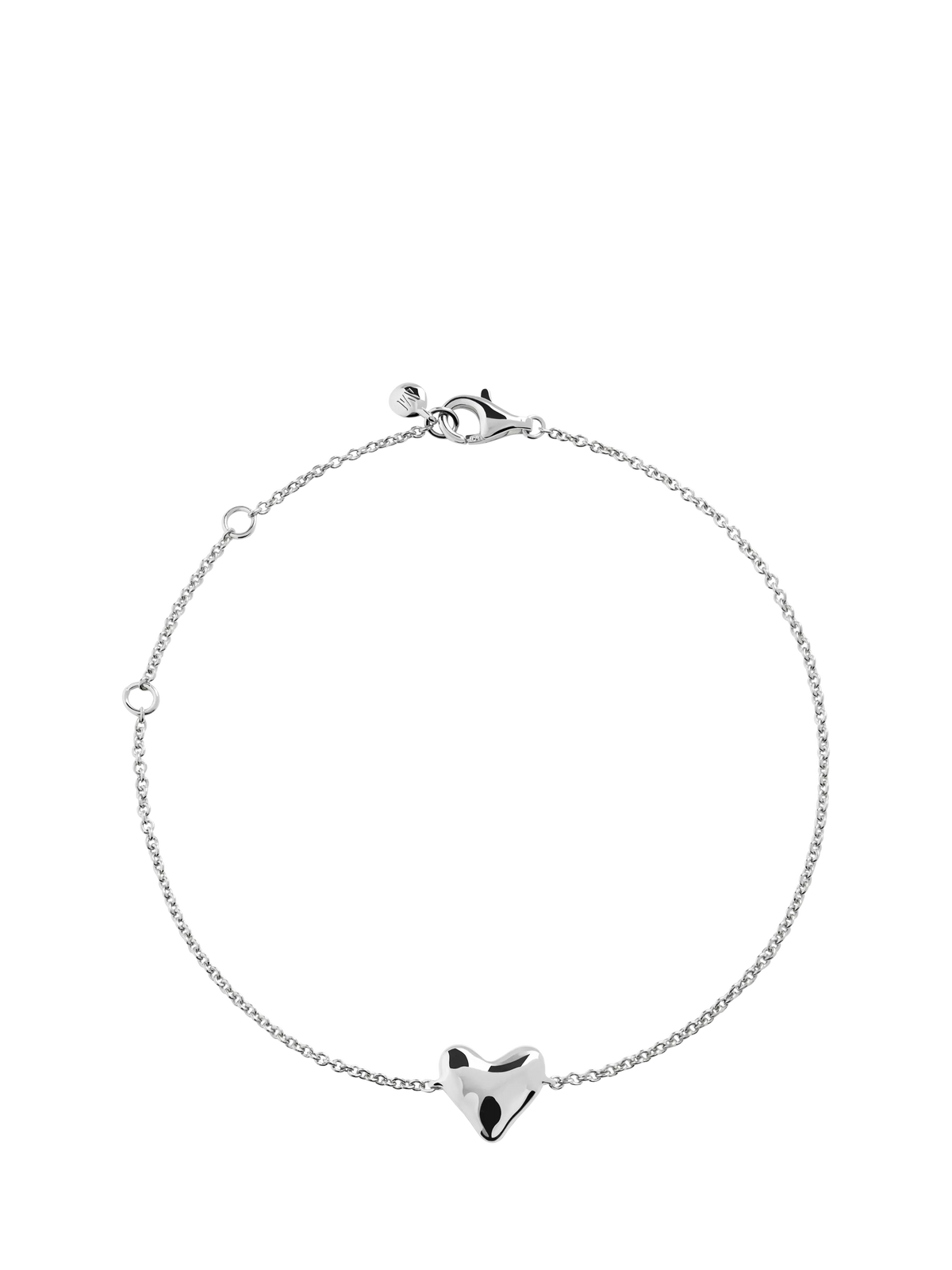 Monica Vinader heart chain bracelet adjustable - British product
